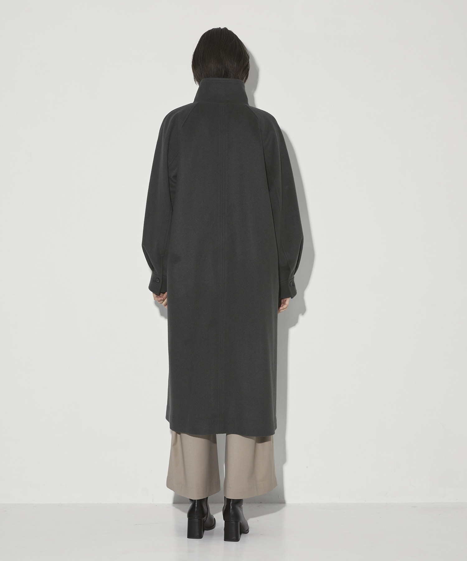 StandCollar Wool Coat