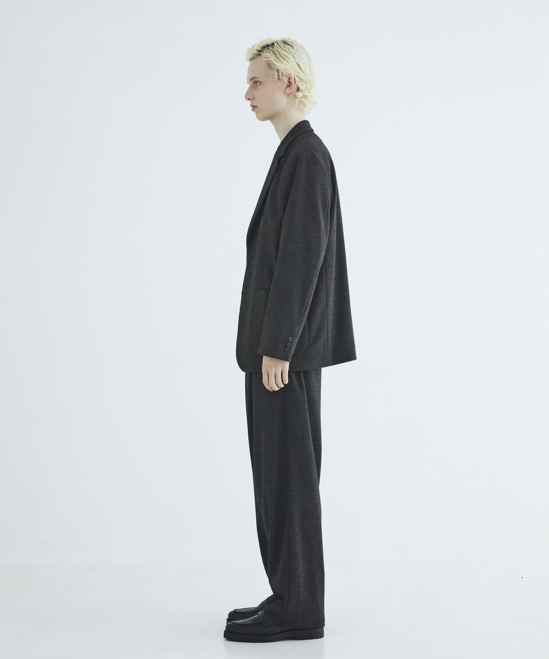 KANEMASA KNITウールネルJKT