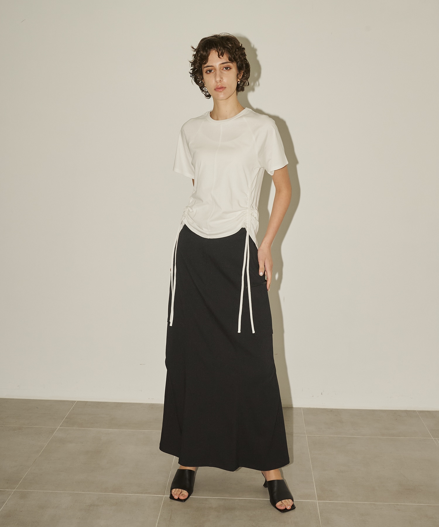 Side Drawstring Tee