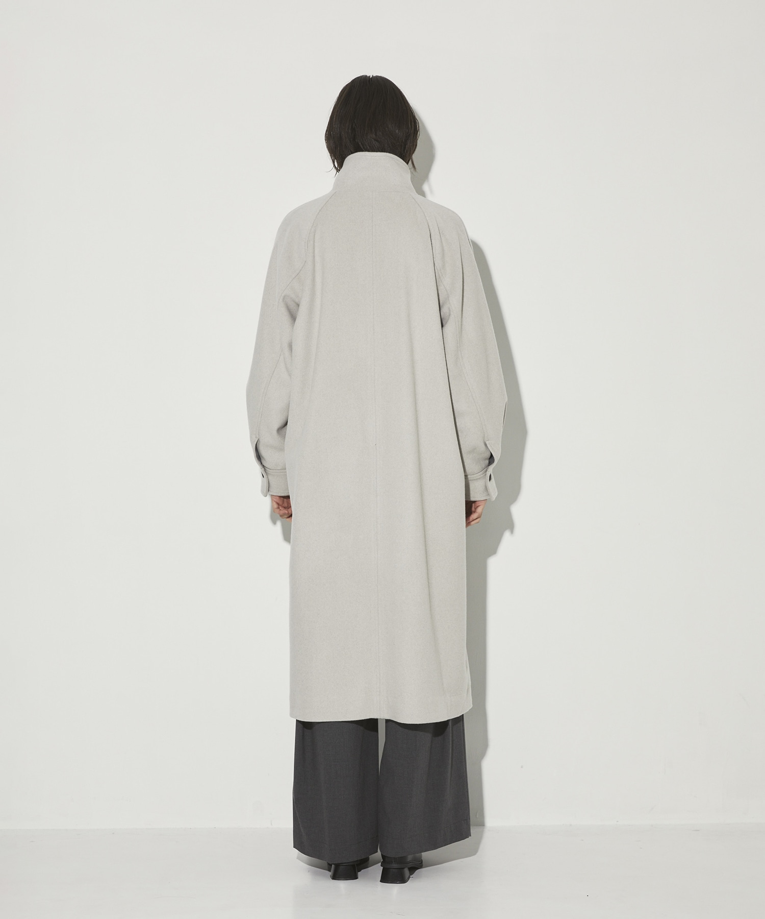 StandCollar Wool Coat