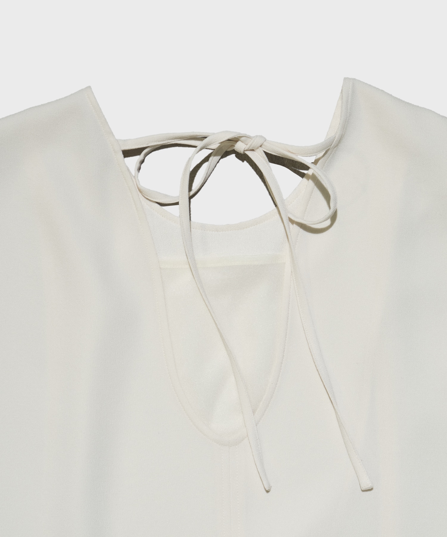 Back Satin Georgette Tops