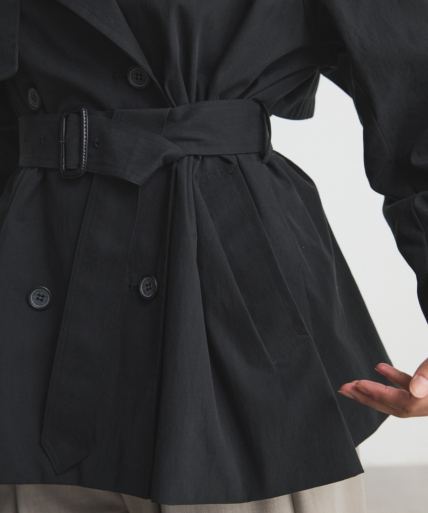 Short Trench Coat