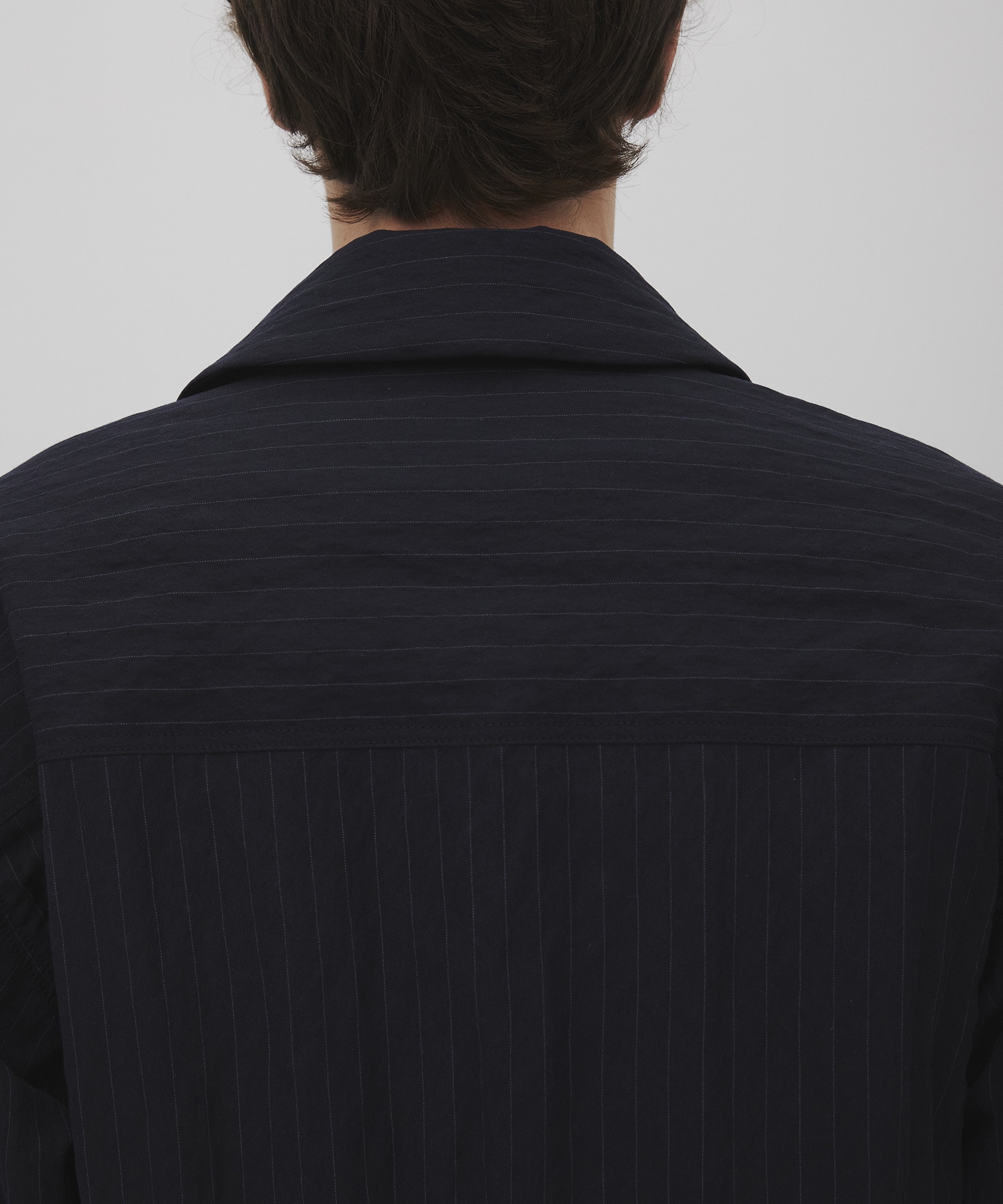 Vintage woolストライプ ブルゾン