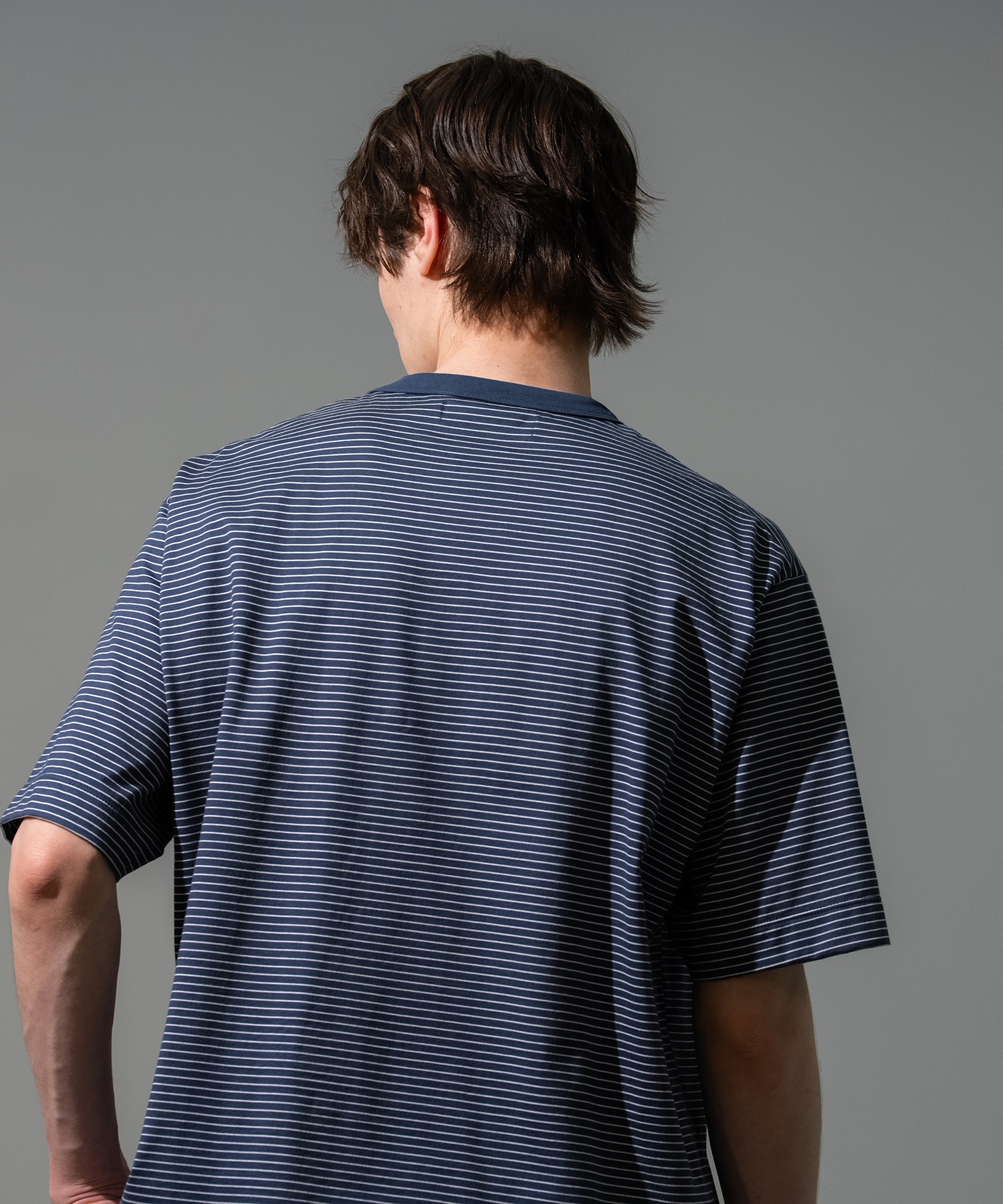 スムースコットンボーダーTEE