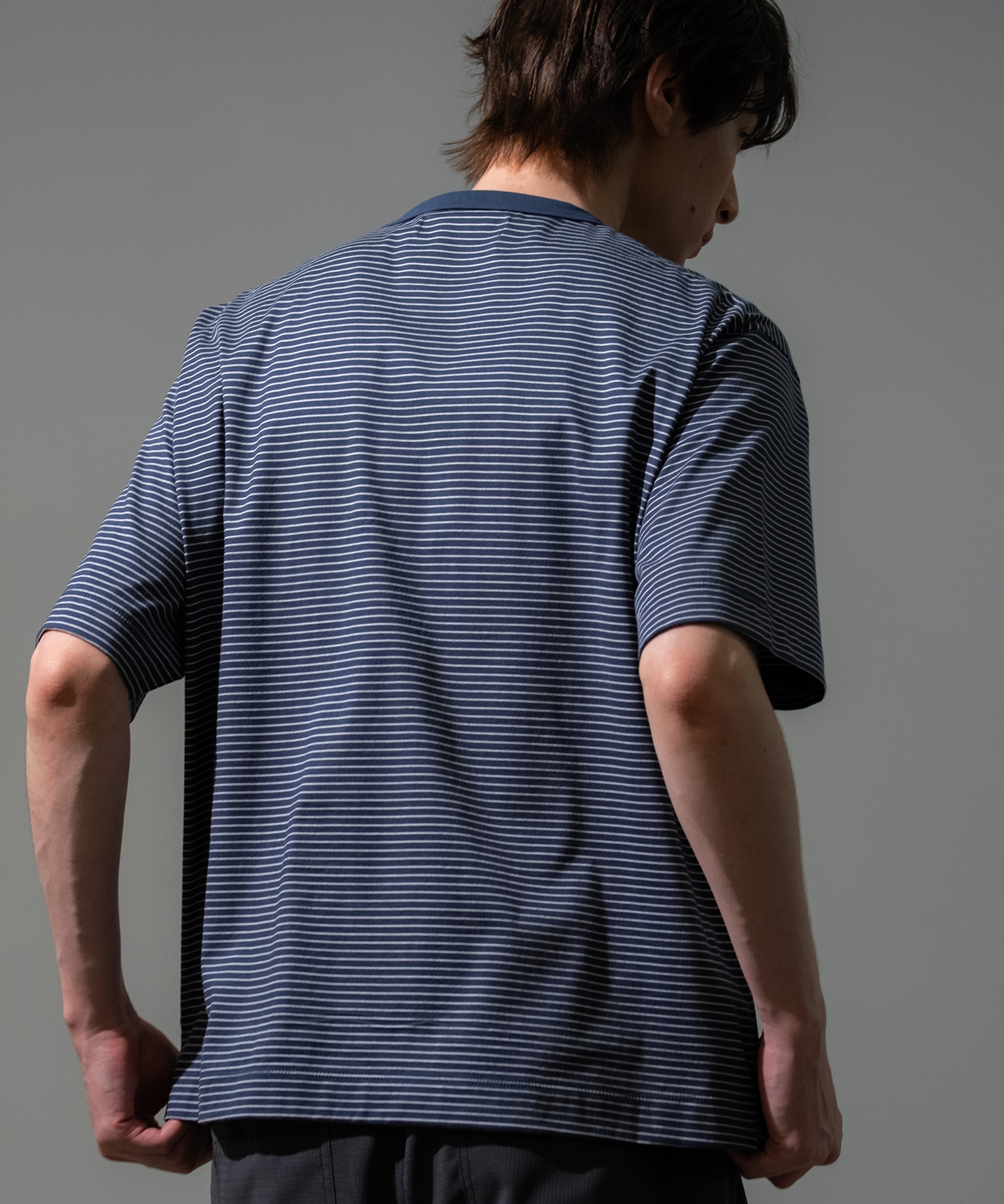 スムースコットンボーダーTEE