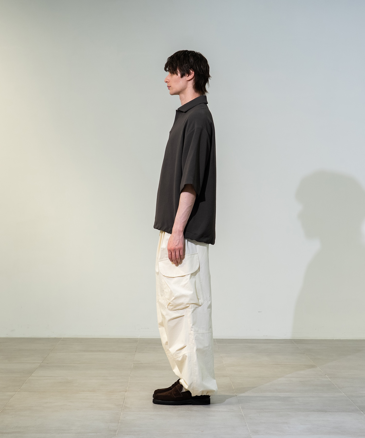 Multi-flex スキッパーポロシャツ