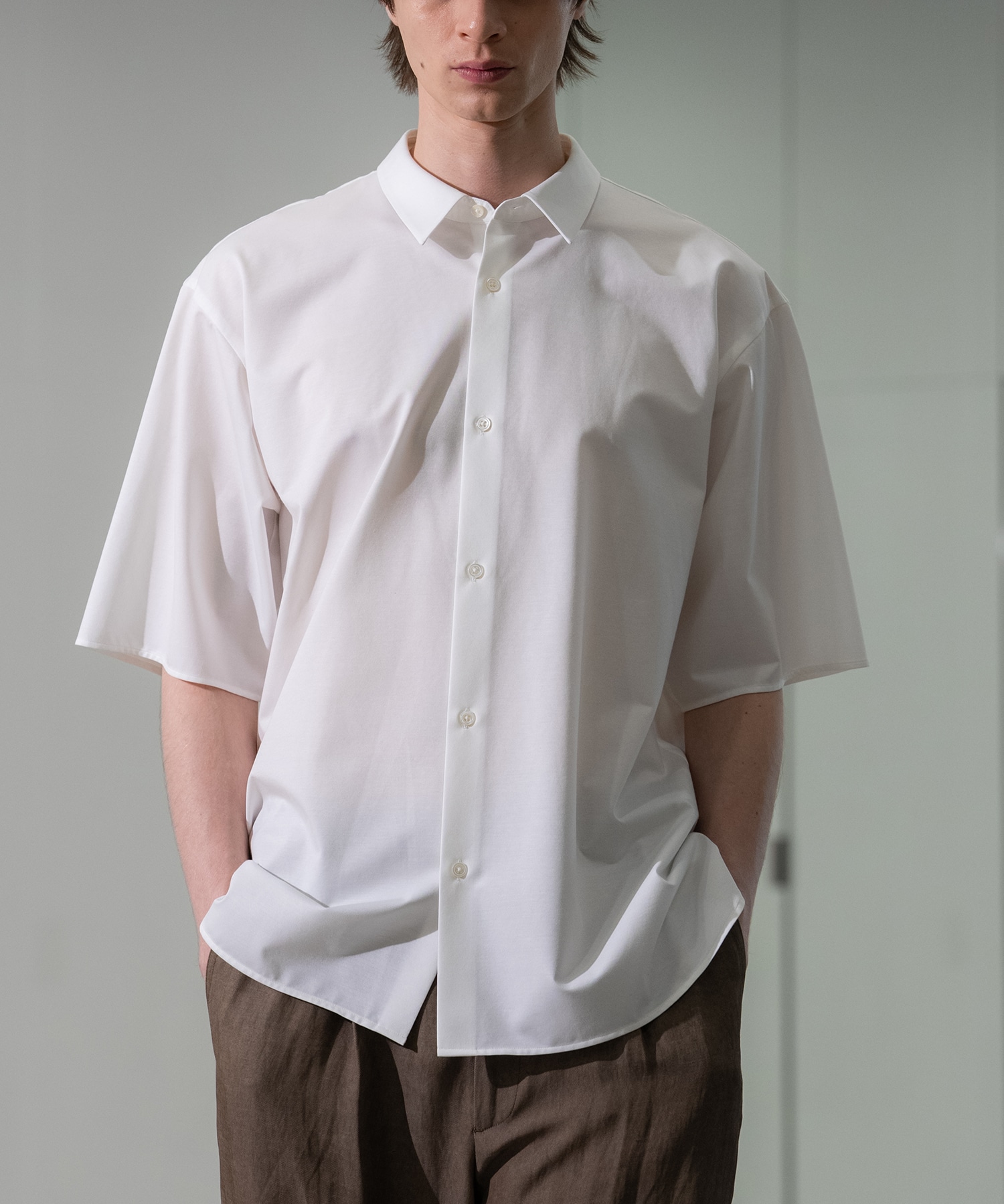 KANEMASA KNIT S/Sシャツ