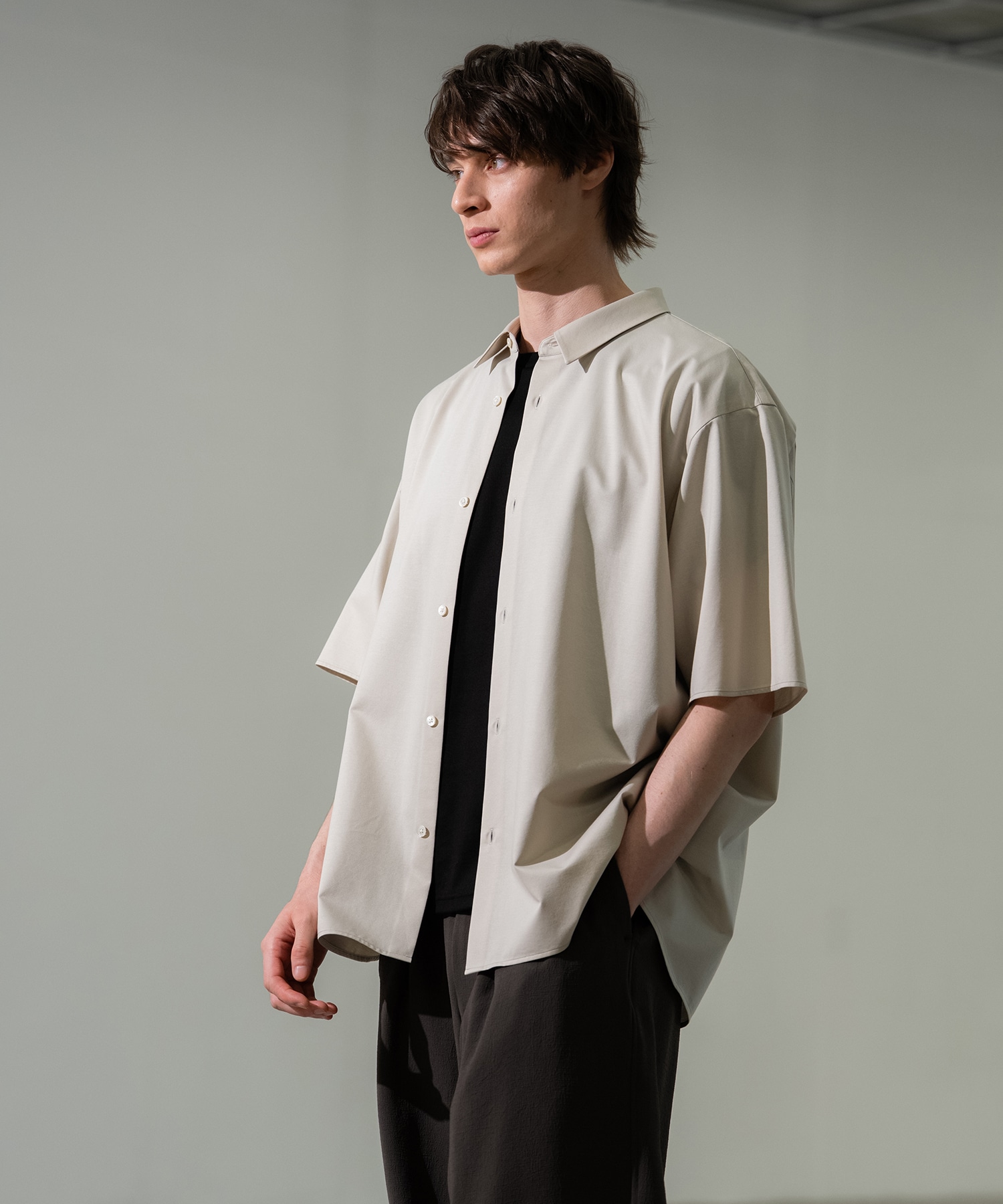 KANEMASA KNIT S/Sシャツ