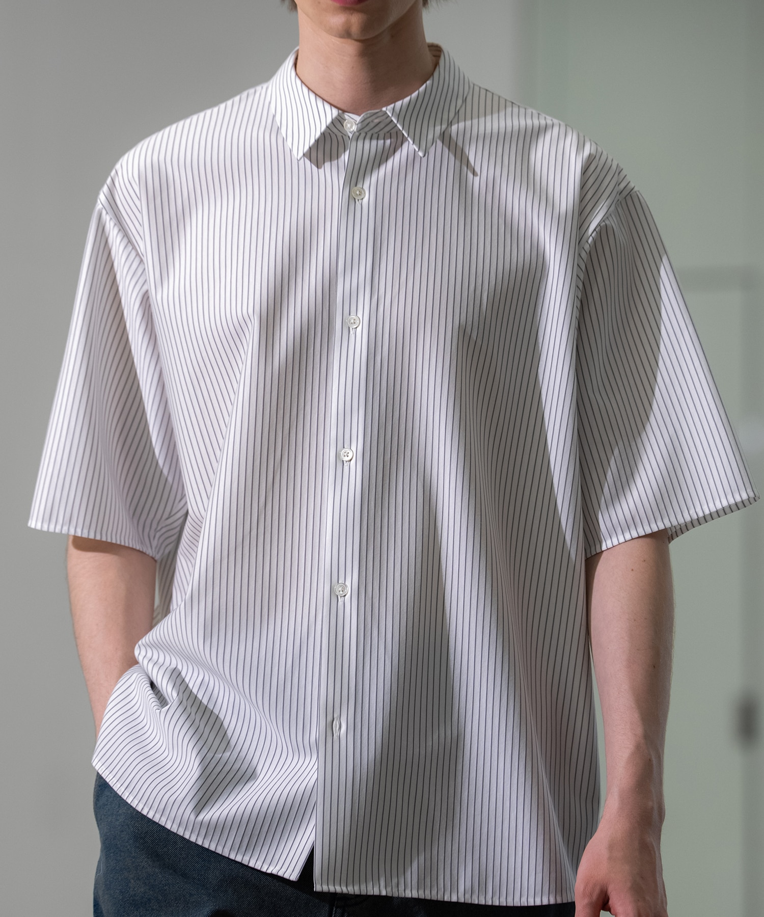 KANEMASA KNIT S/Sシャツ