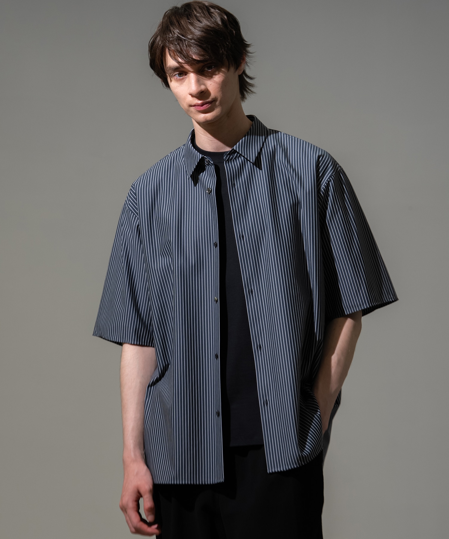 KANEMASA KNIT S/Sシャツ