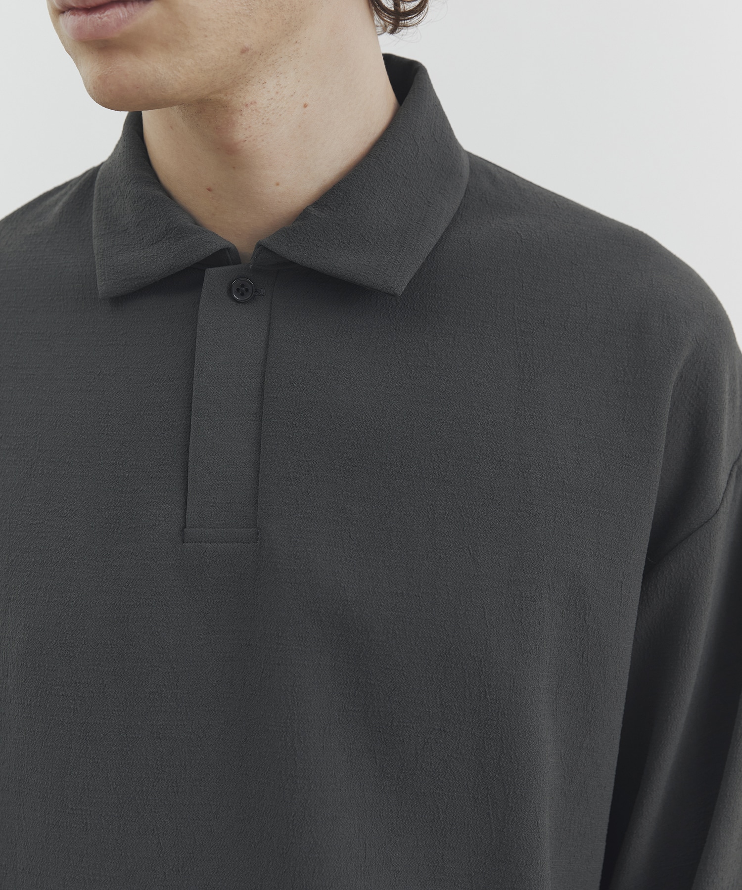 Multi-flex スキッパーポロシャツ