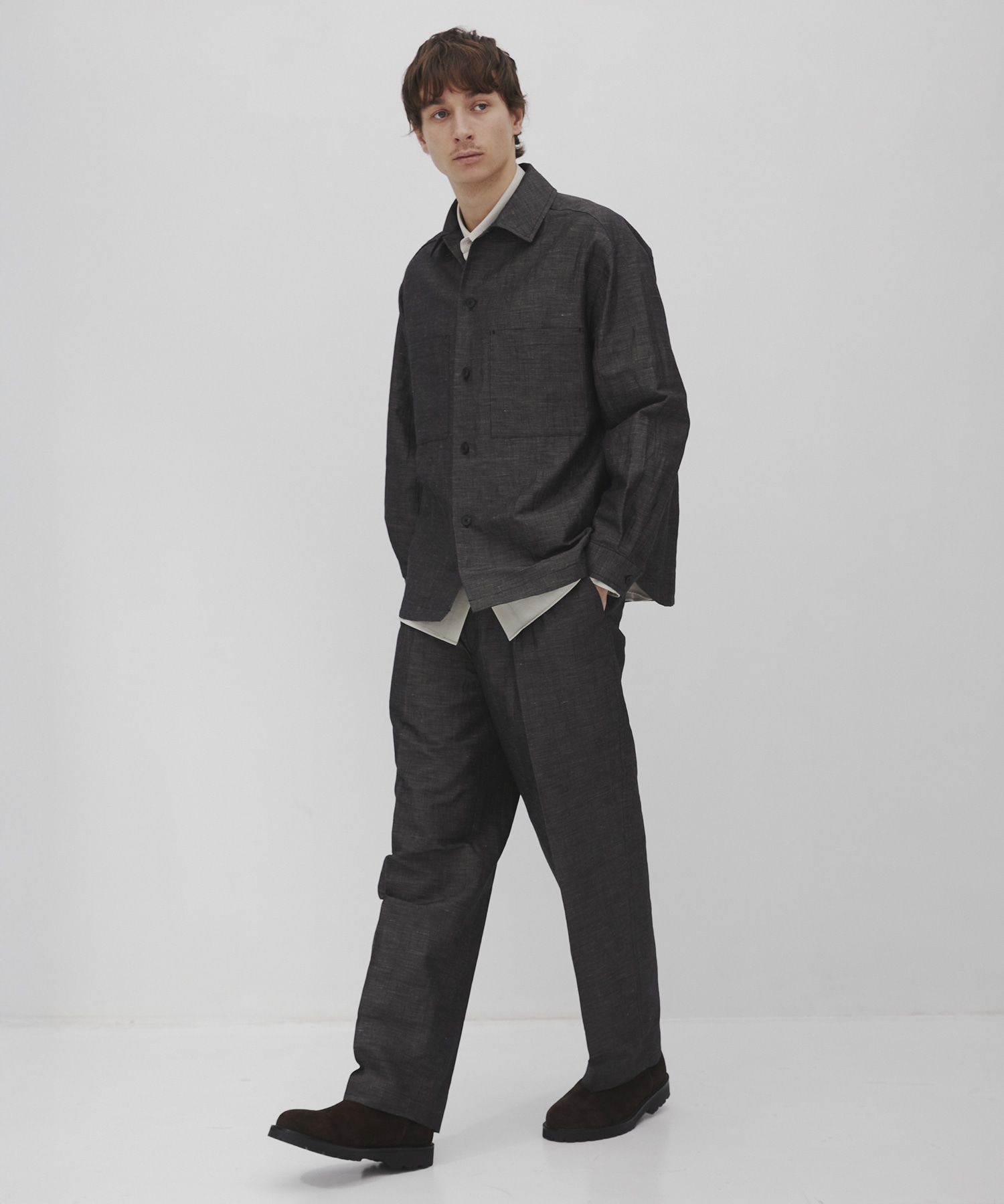 KANEMASA KNITレギュラーシャツ