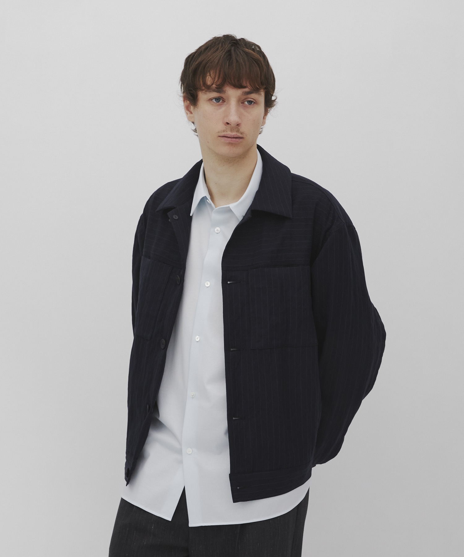 KANEMASA KNITレギュラーシャツ