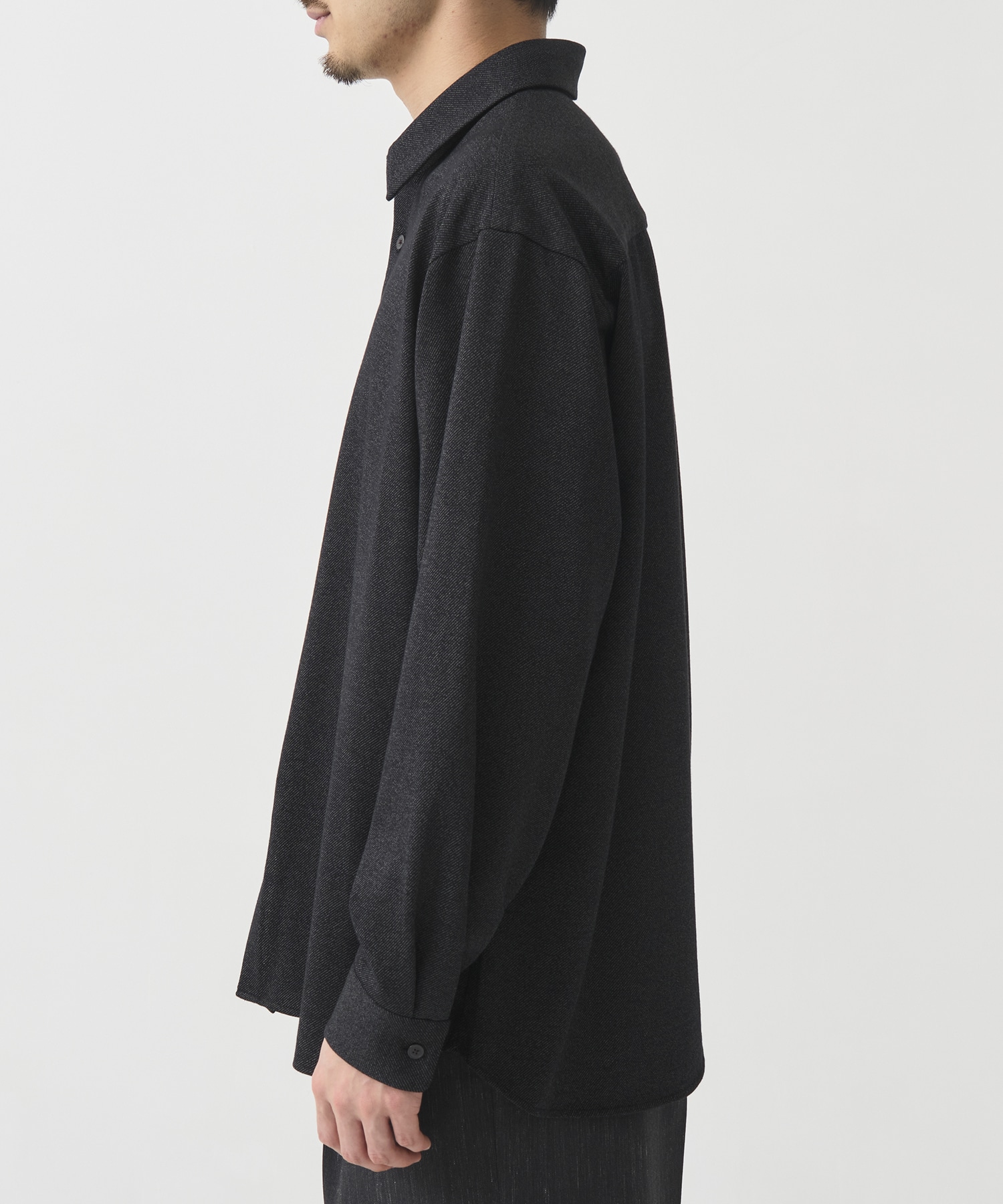 ＜WEB限定＞KANEMASA KNITマルチファブリックシャツ