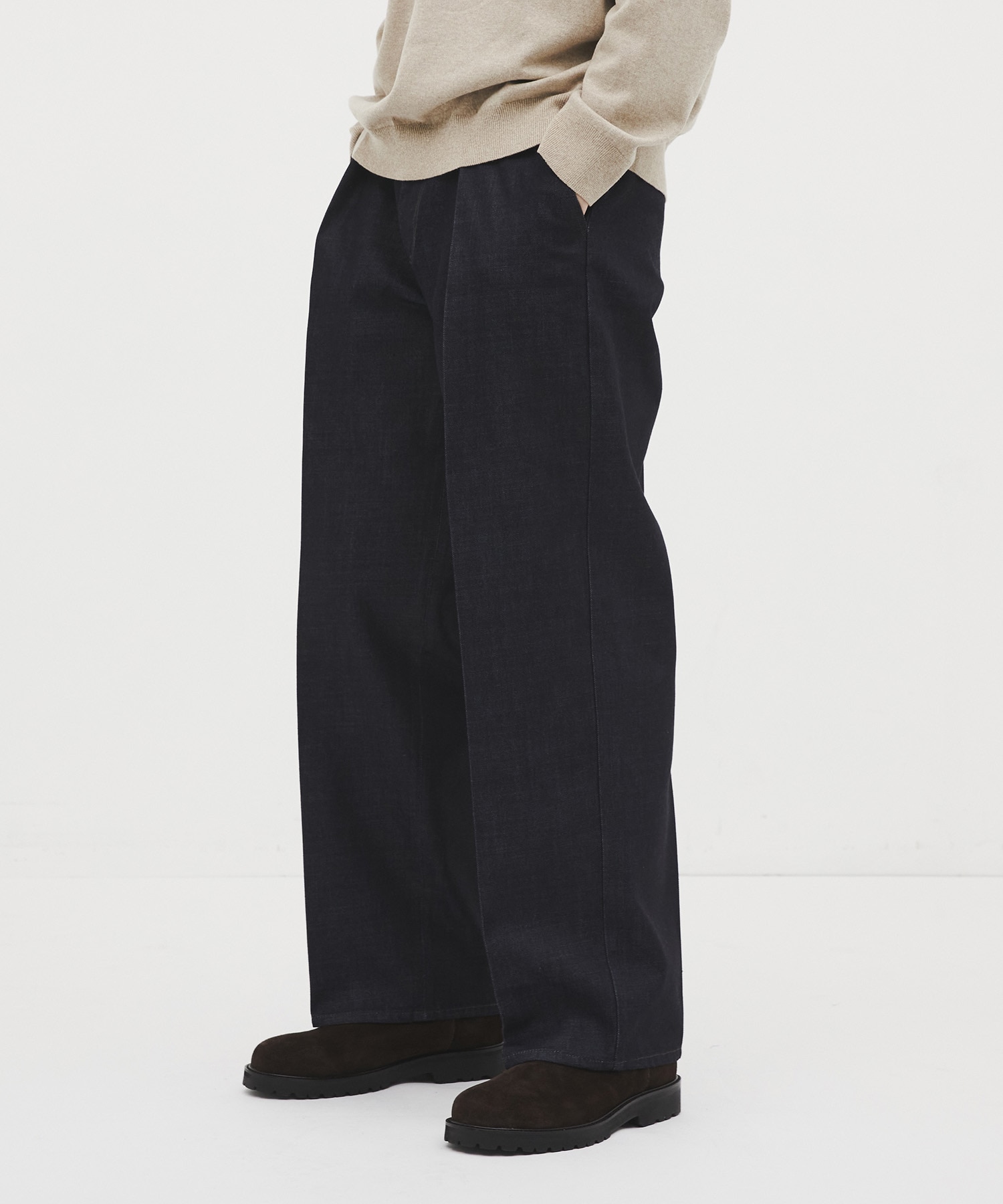 KAIHARA DENIM ストレートスラックス