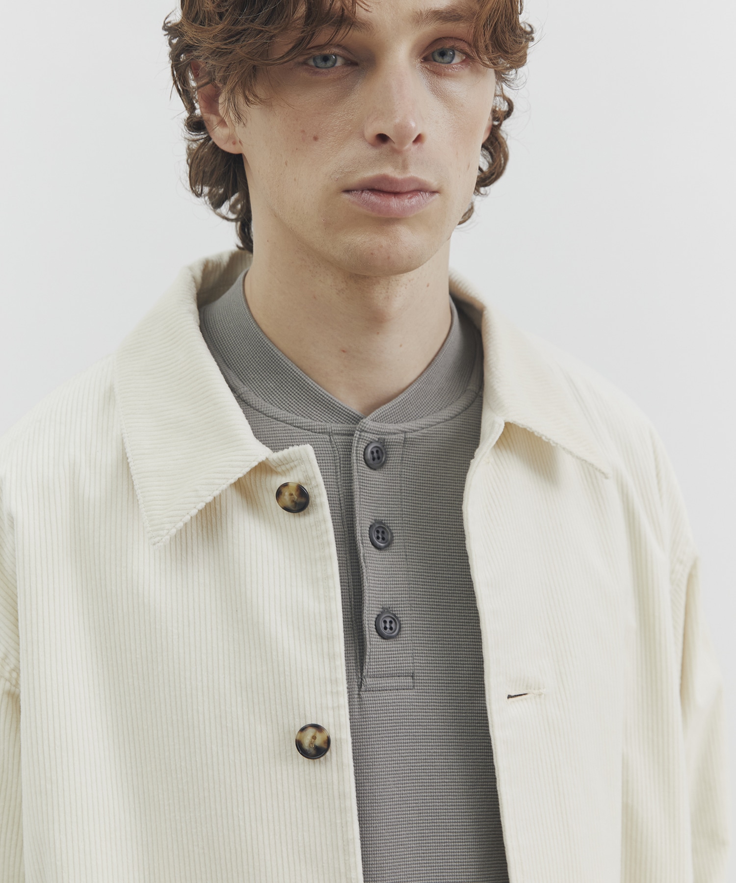 コーデュロイカバーオール