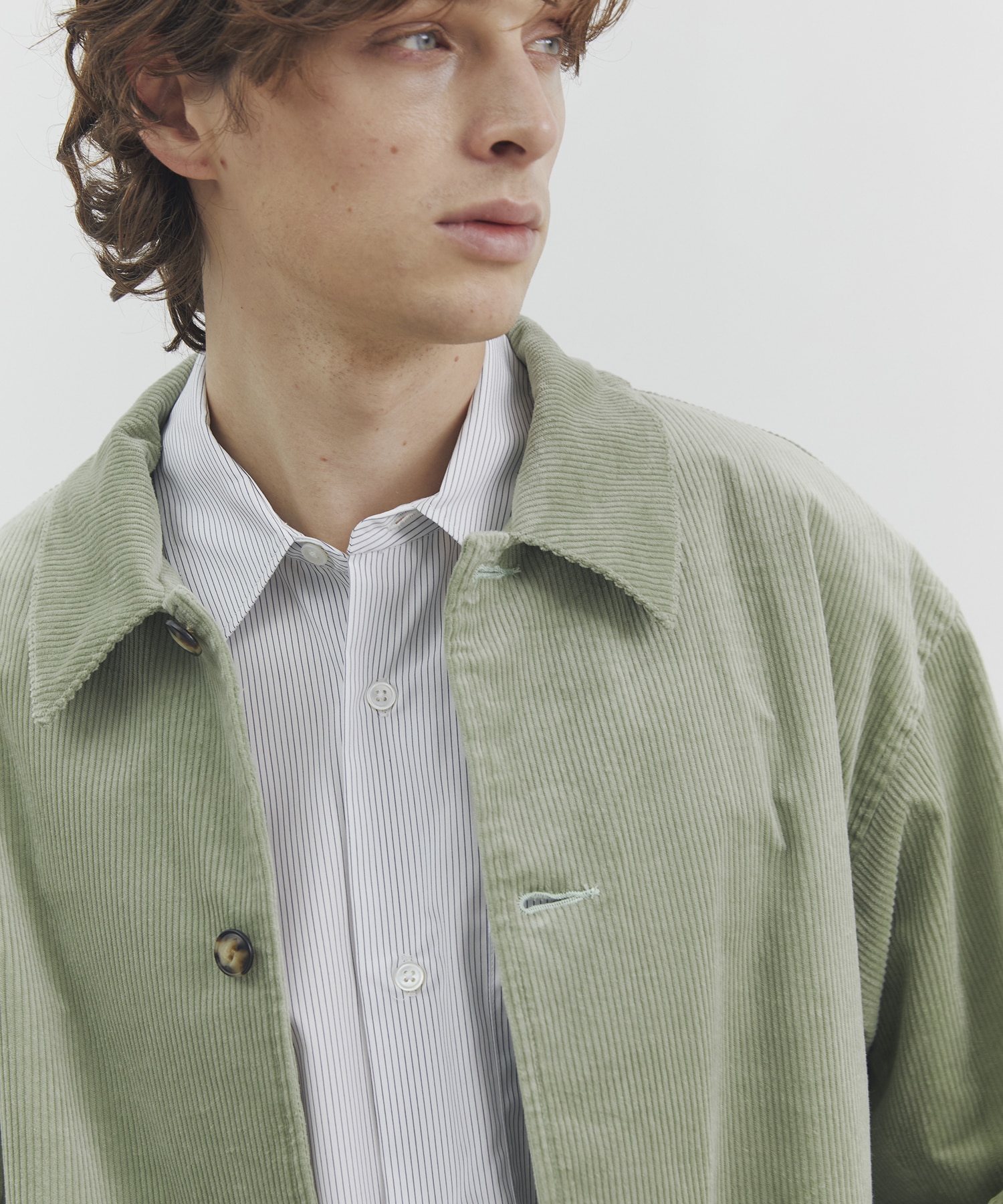 コーデュロイカバーオール