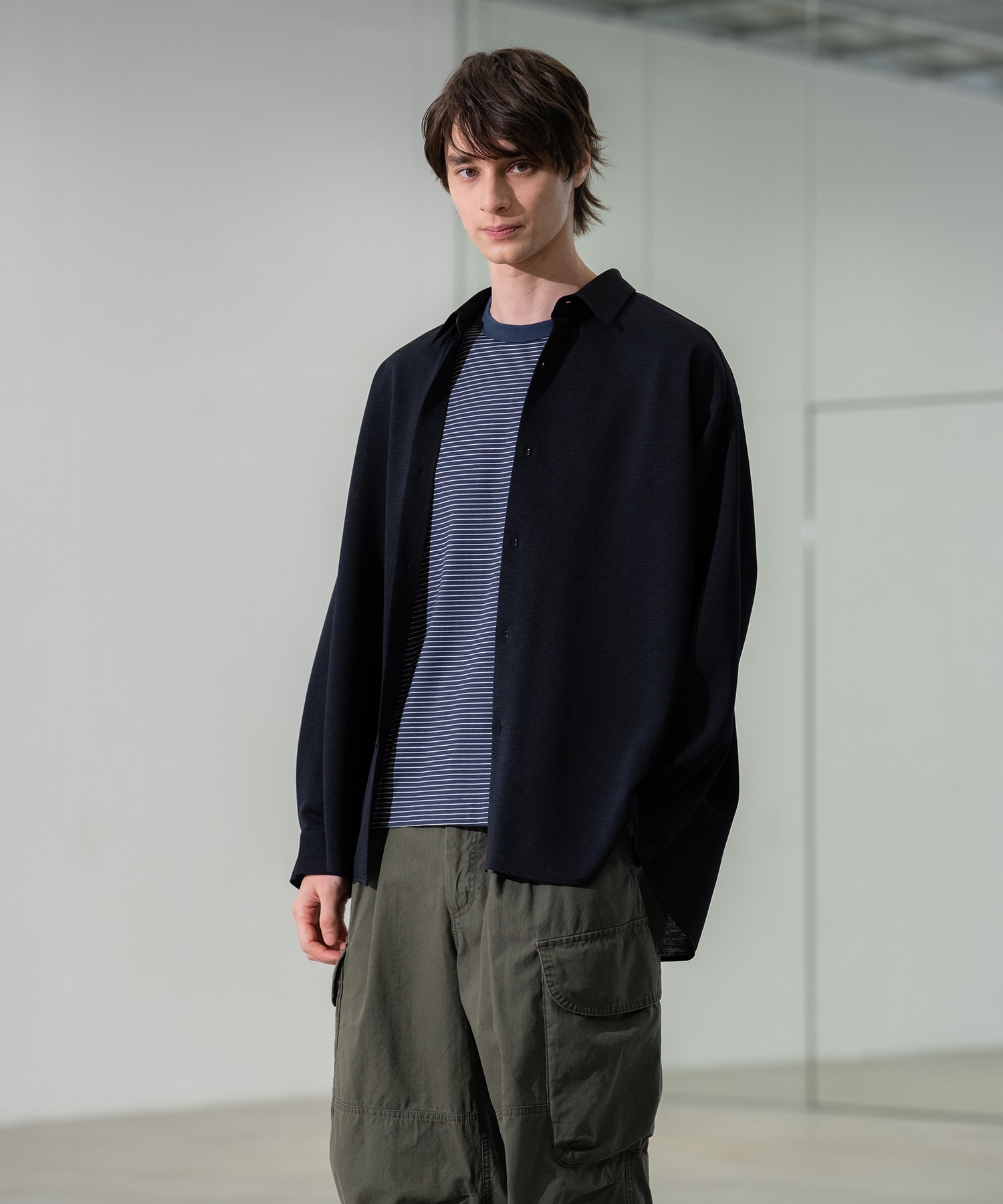 Thin-dry リラックスシャツ