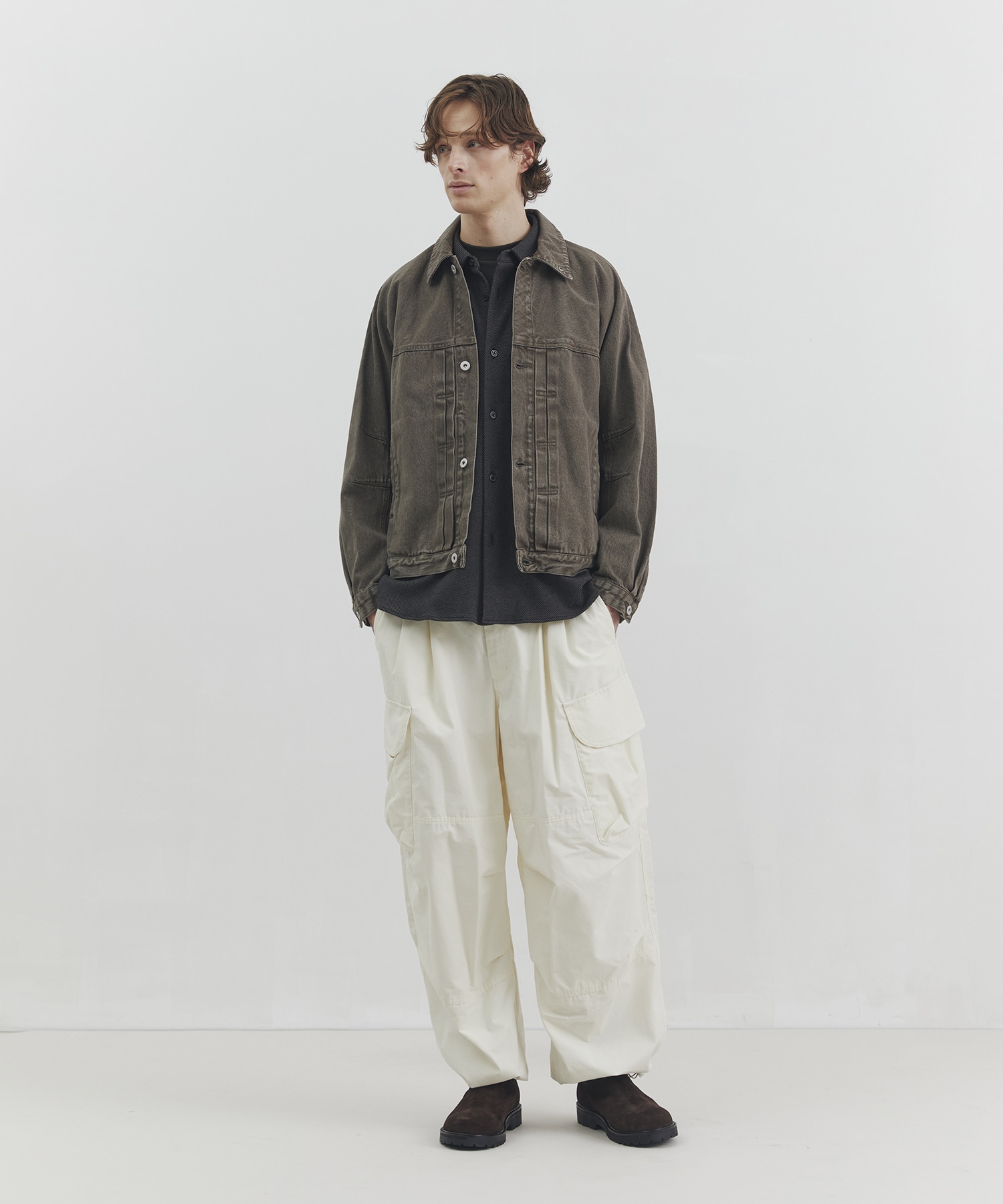 リップストップフェードカーゴパンツ