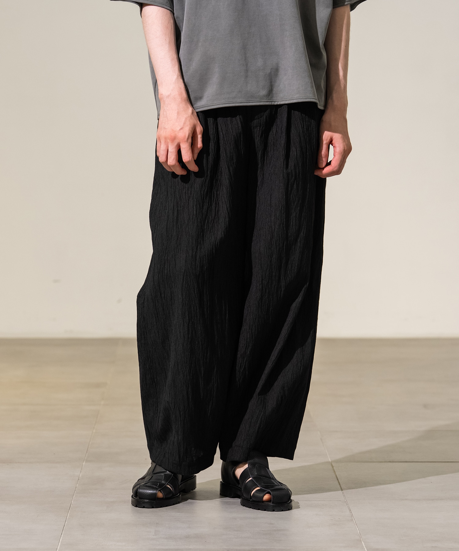 Jinbei イージーワイドパンツ