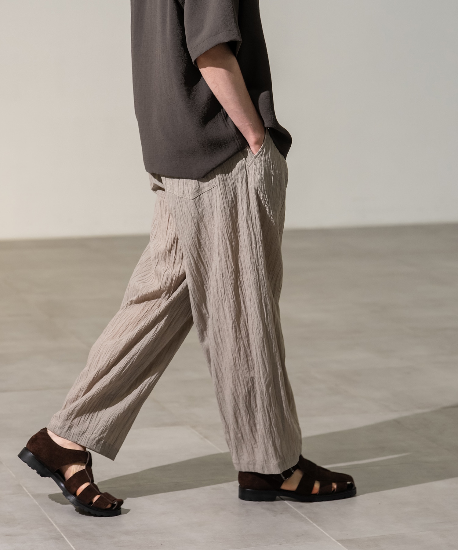 Jinbei イージーワイドパンツ