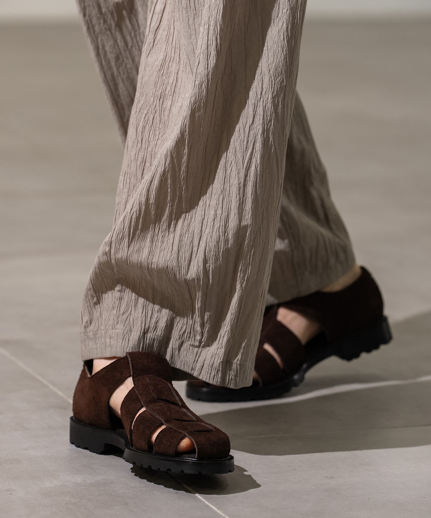 Vibramソール グルカサンダル