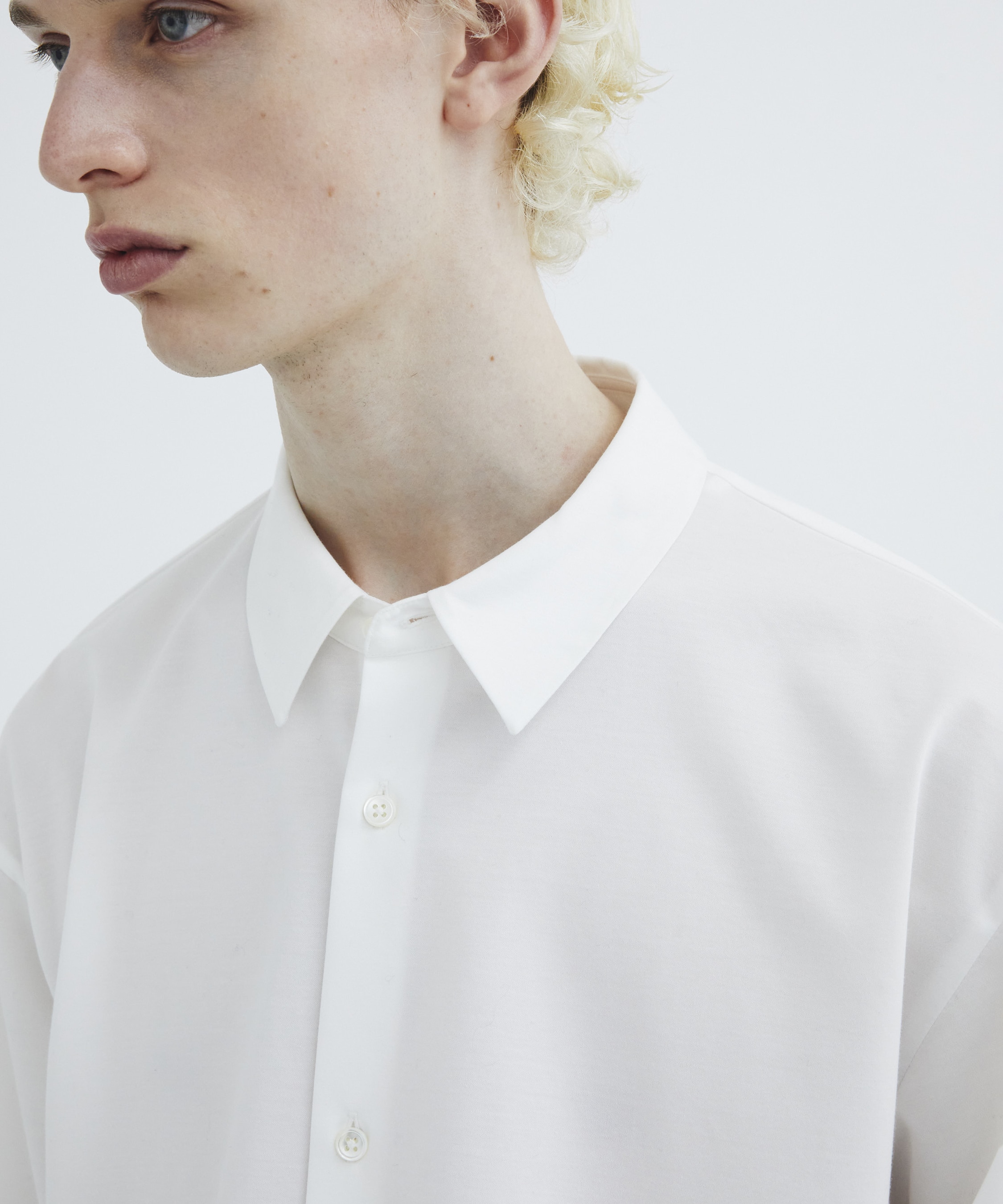 KANEMASA KNITレギュラーシャツ(1 WHITE): : メンズ｜CITY TOKYO