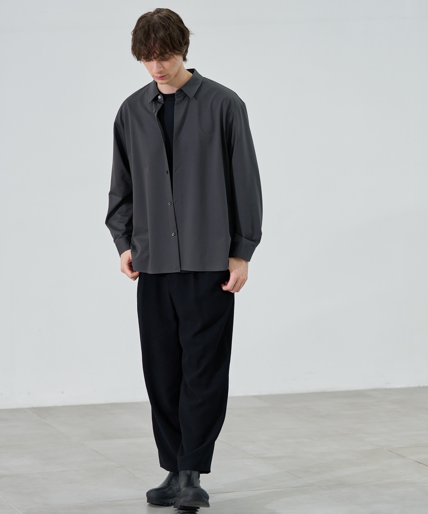 KANEMASA KNITレギュラーシャツ