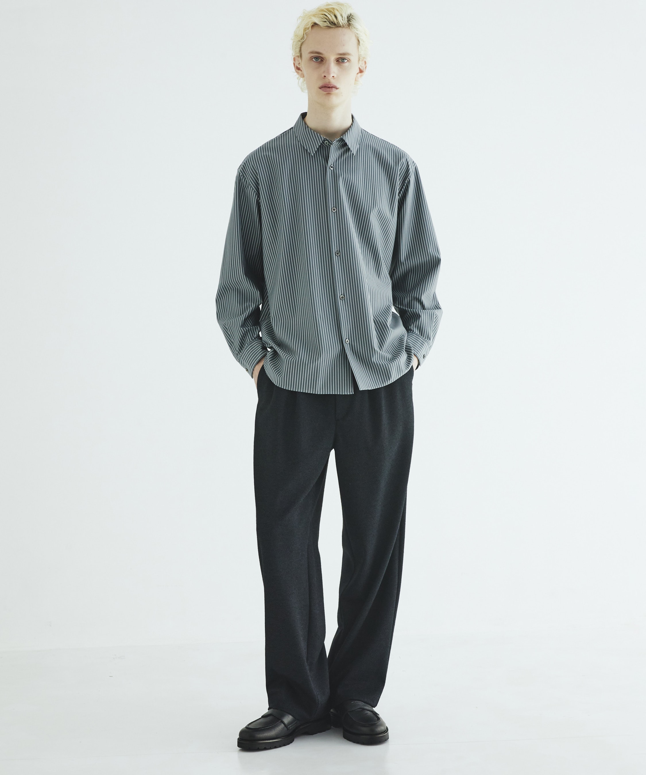 KANEMASA KNITレギュラーシャツ