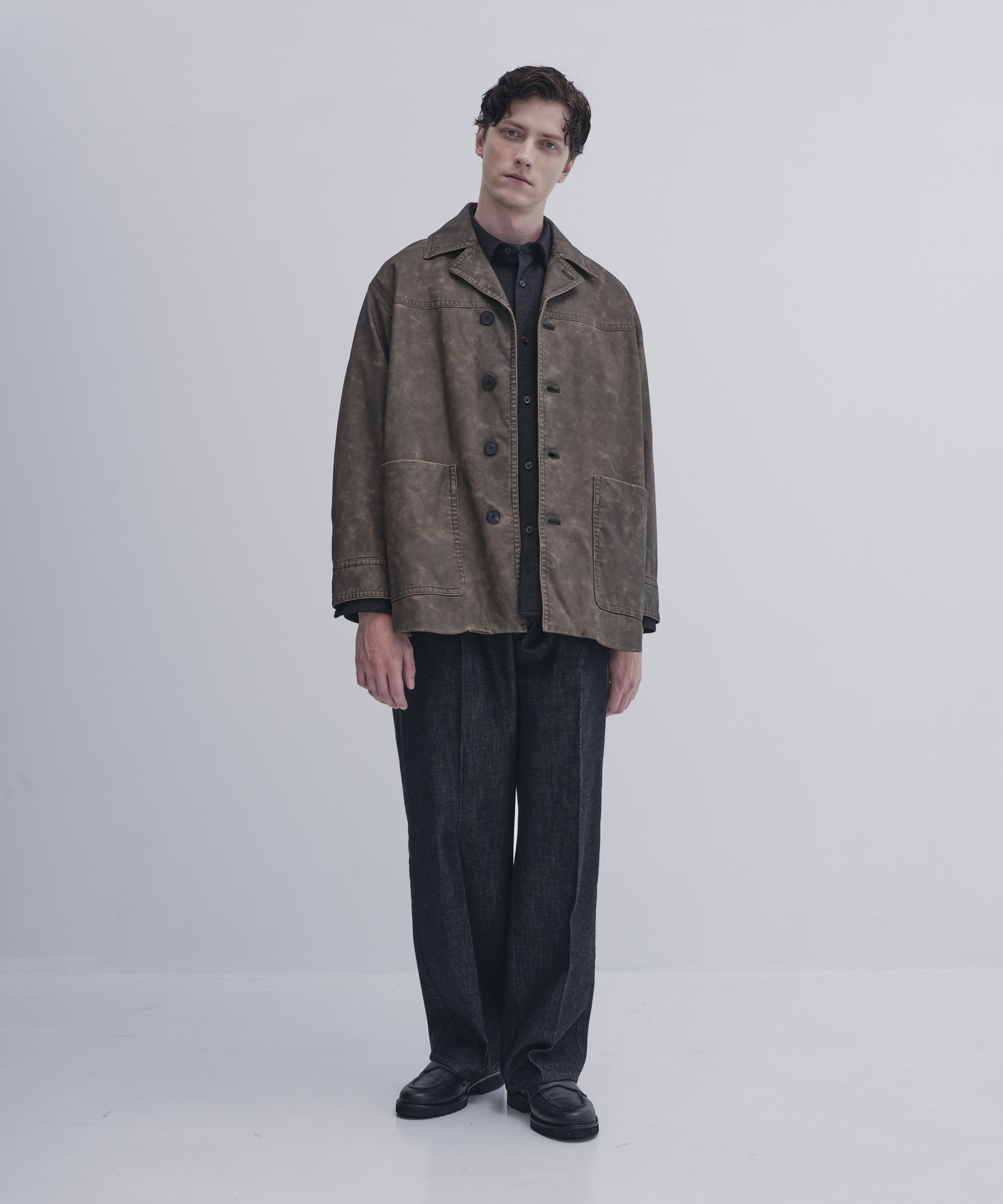 KAIHARA DENIM ストレートスラックス