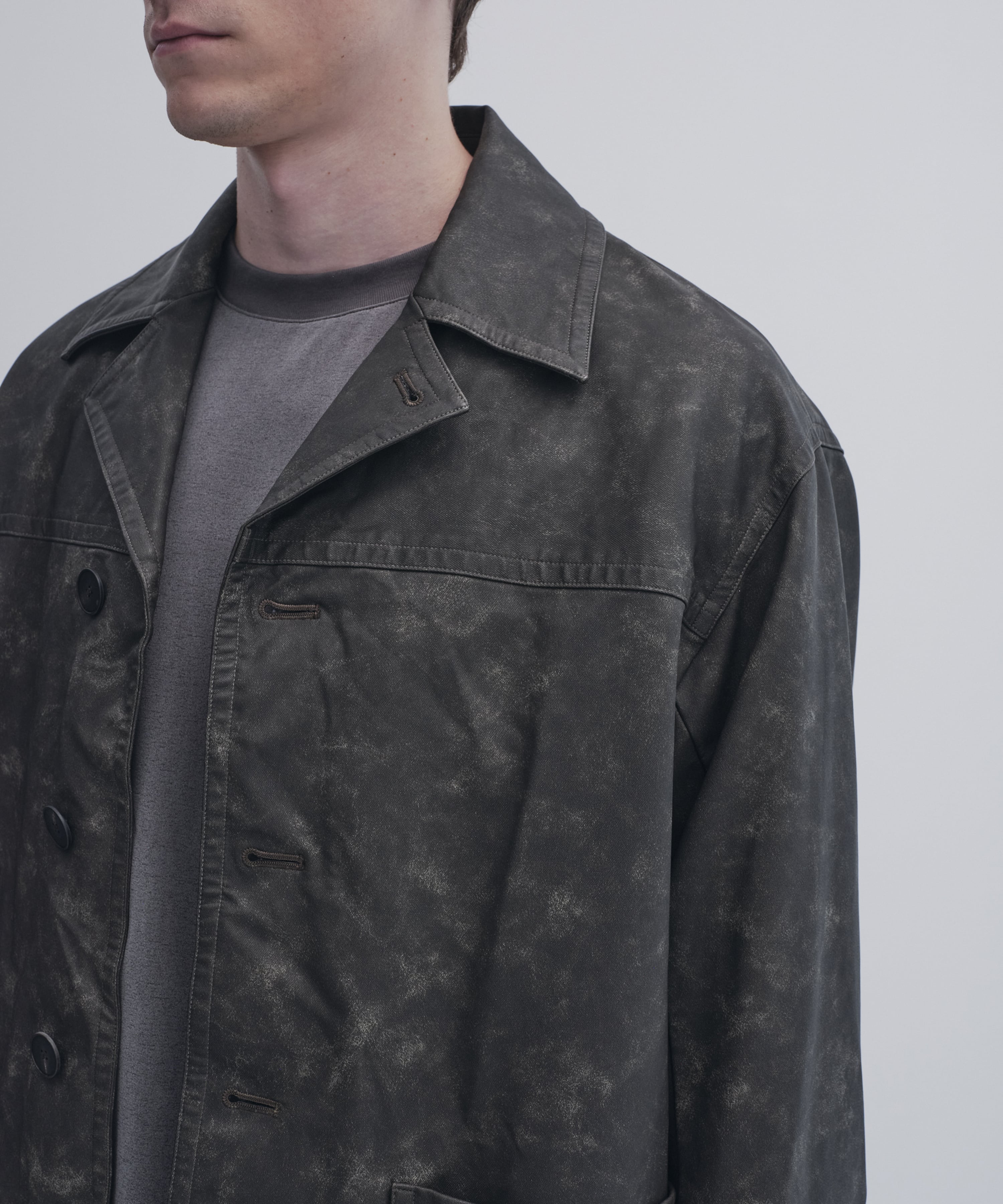 ヴィンテージレザー ランチコート