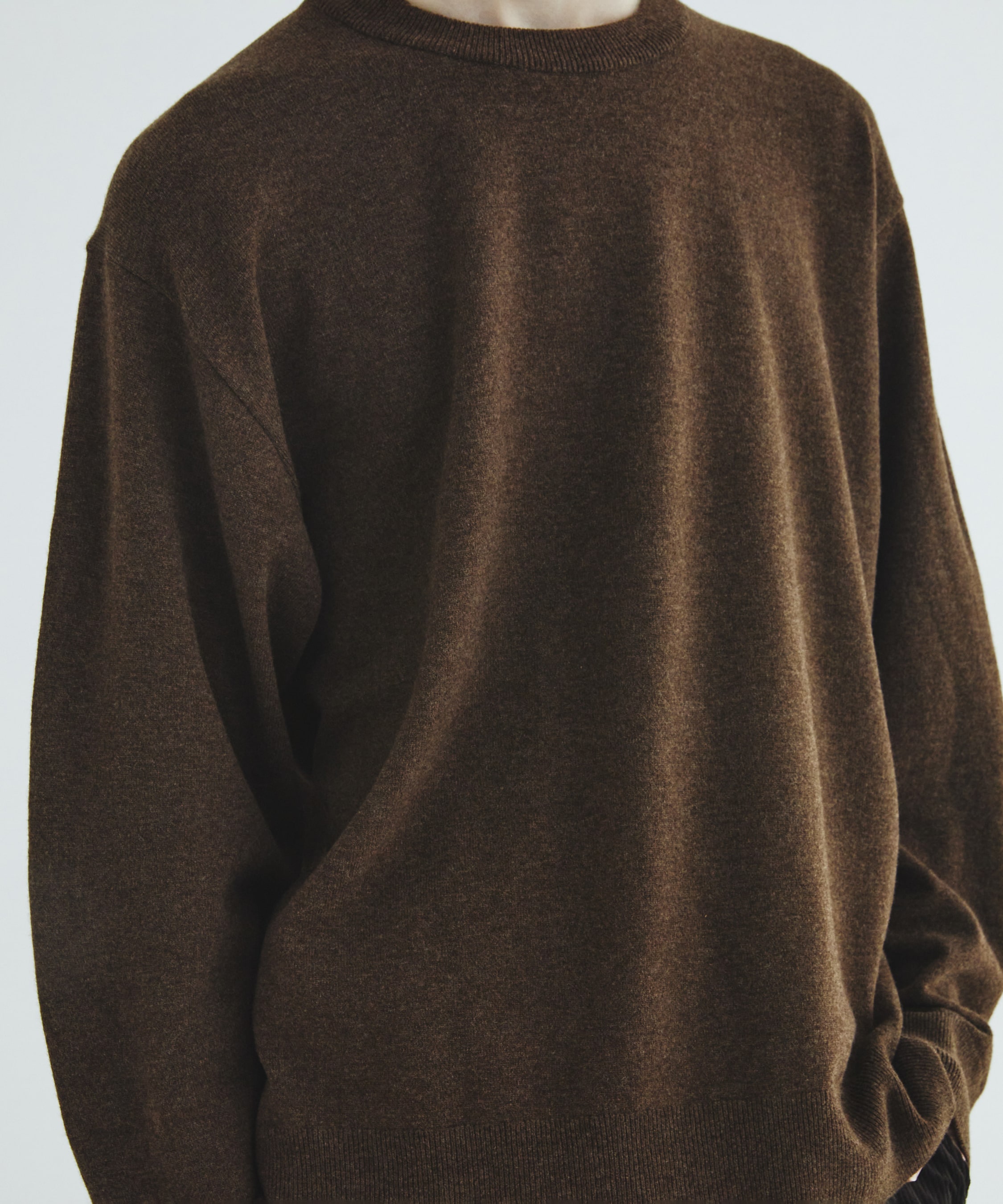 Ultra fine wool ニットプルオーバー