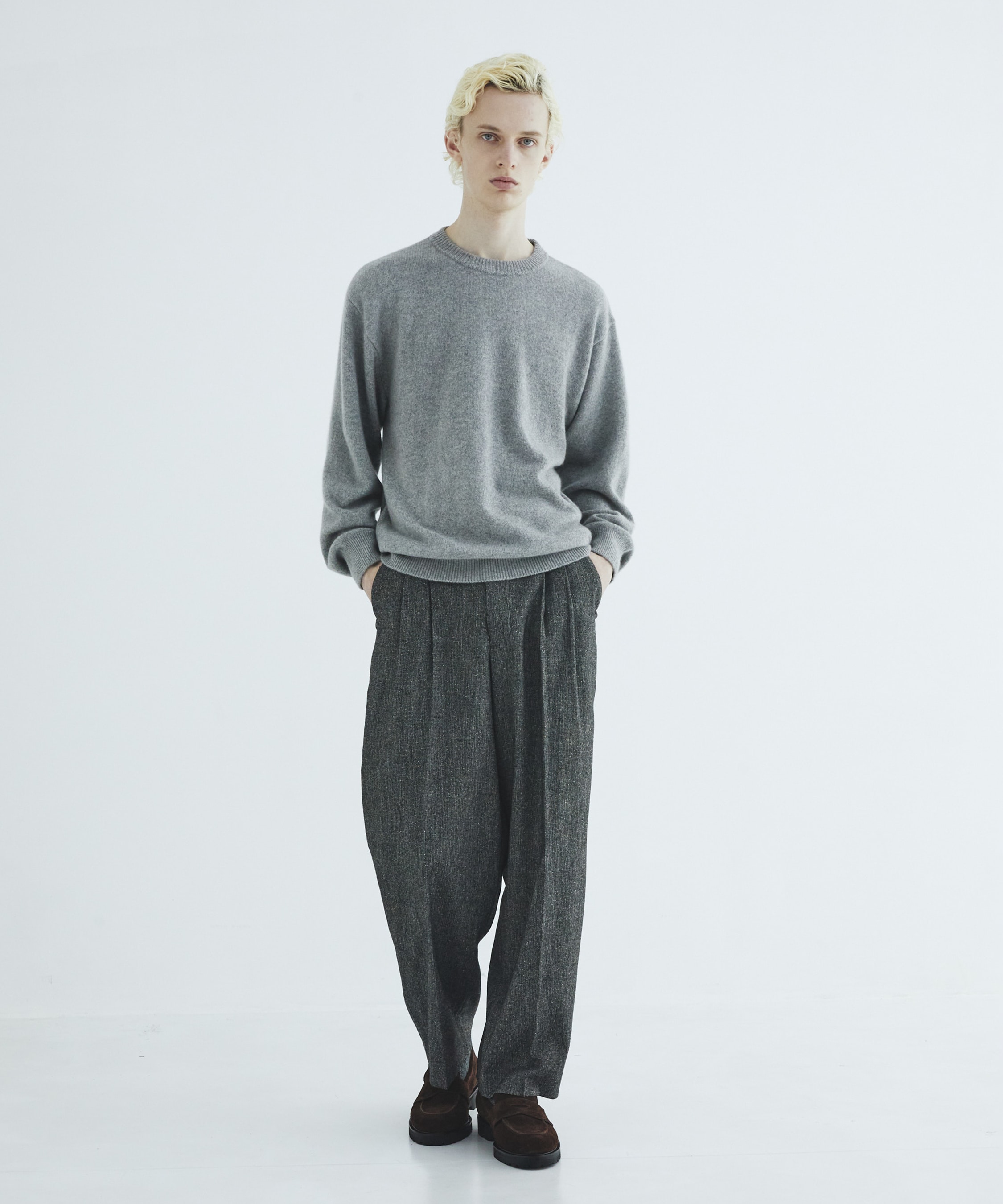 Baby cashmere knit プルオーバー