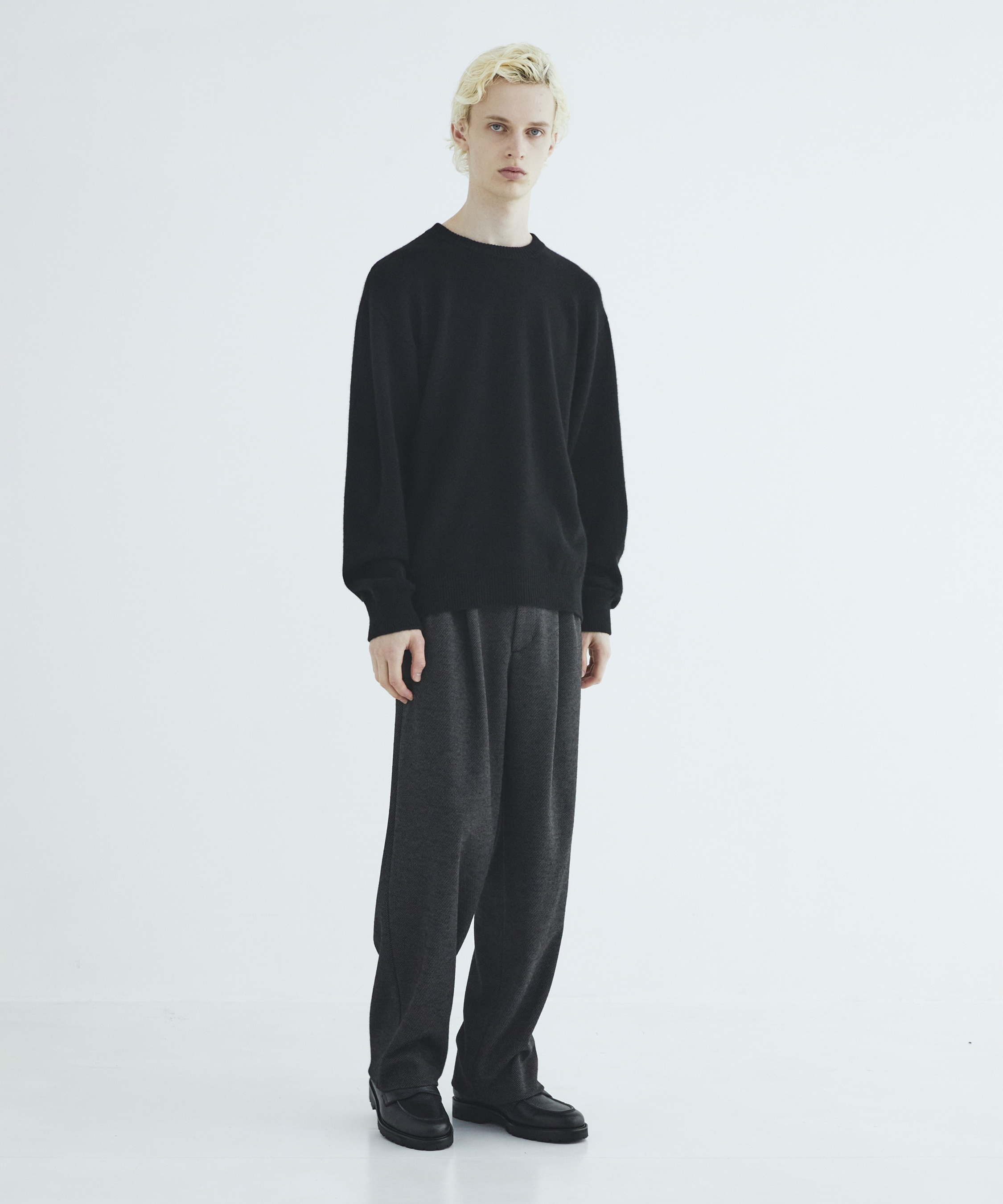 Baby cashmere knit プルオーバー