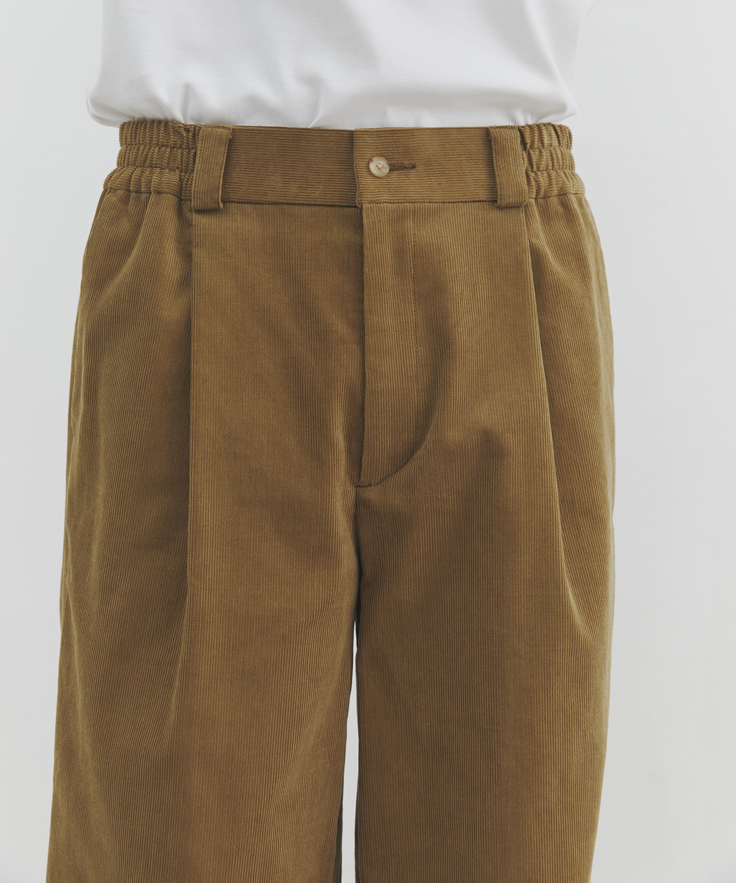 14W corduroy ワイドパンツ