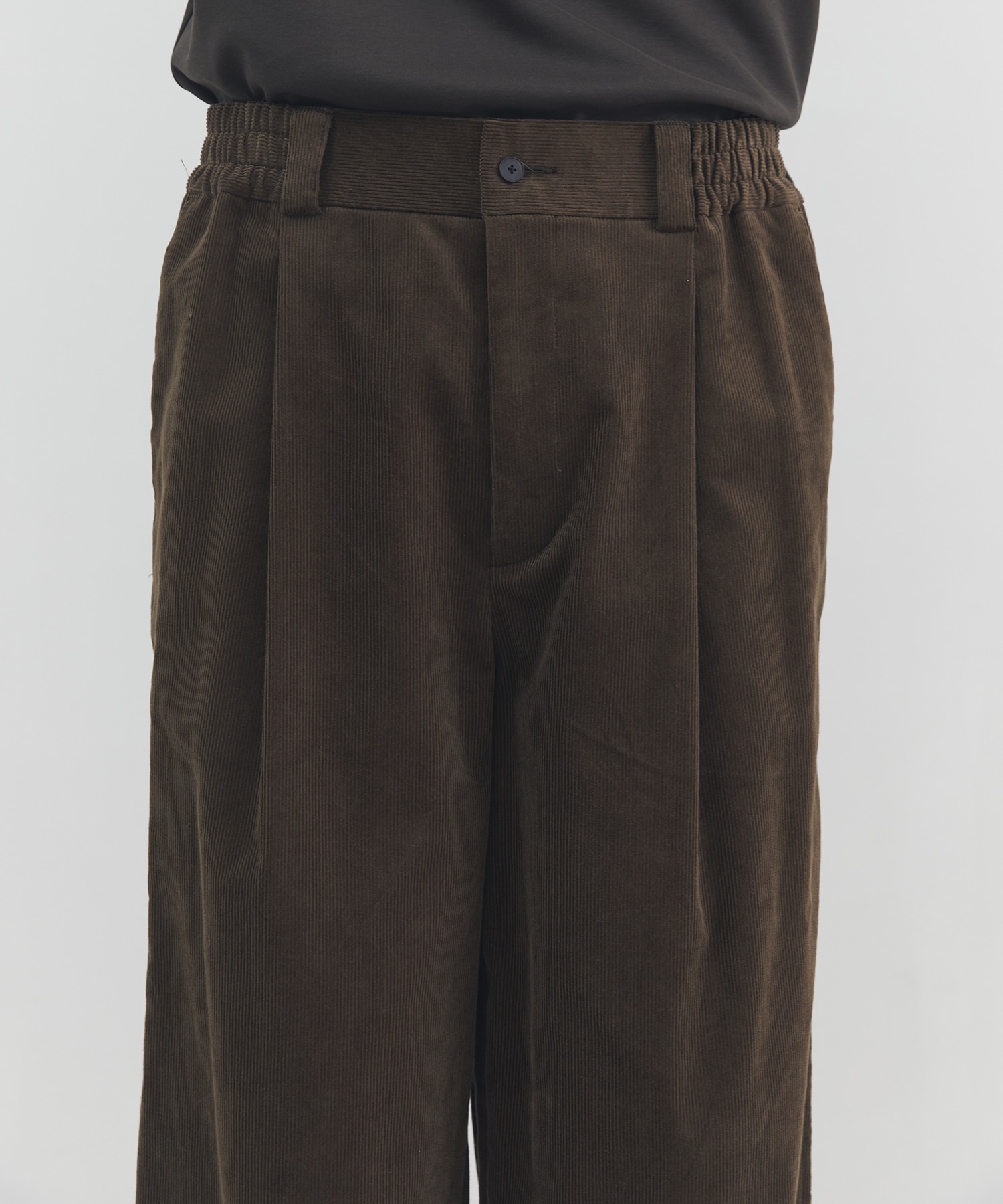 14W corduroy ワイドパンツ