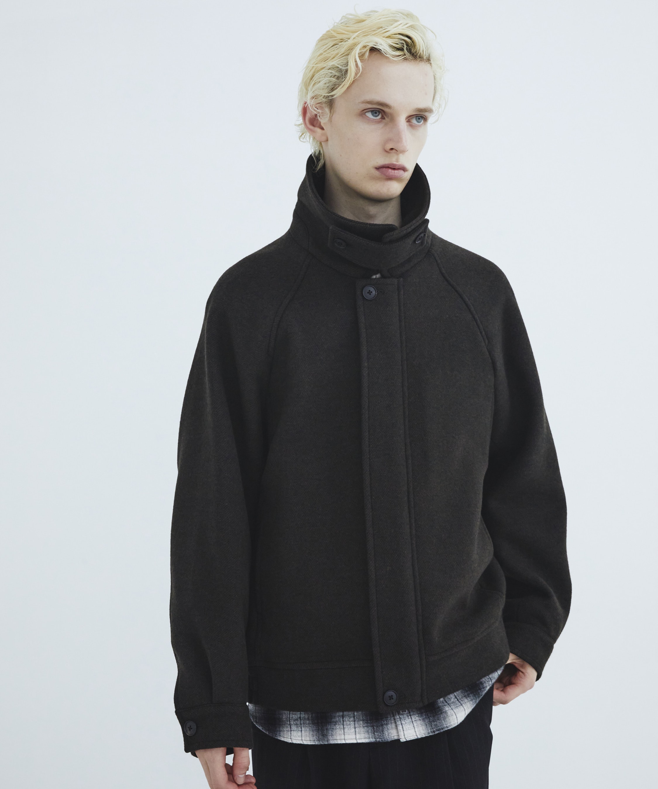 Premium meltonフライトジャケット