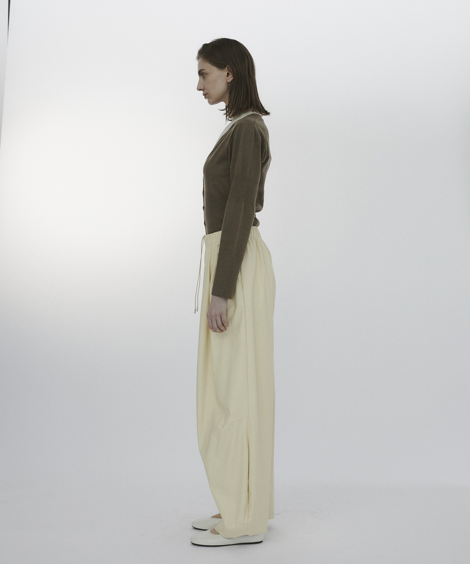 Wave Sleeve Cardigan