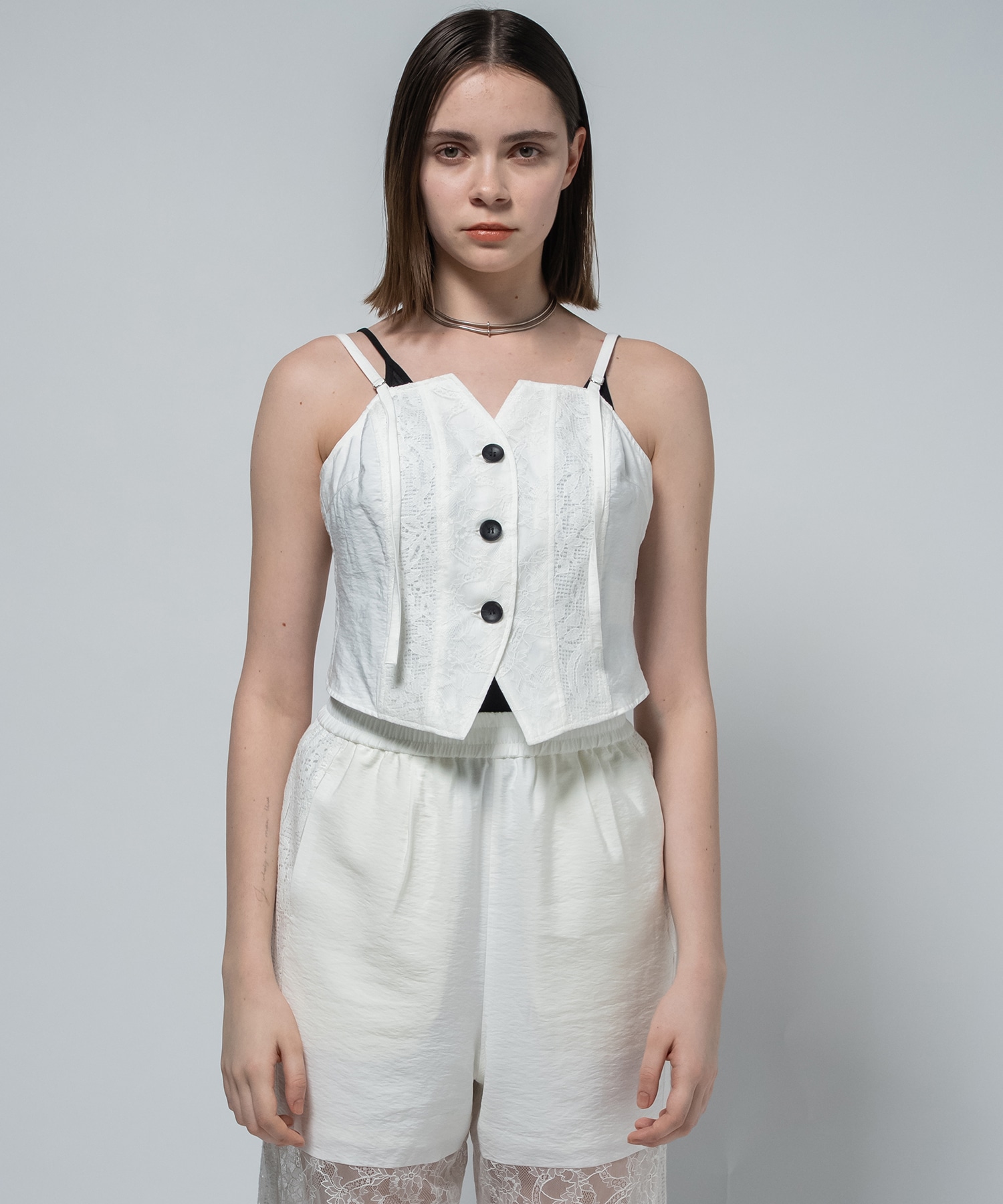 Lace Combination Buistier