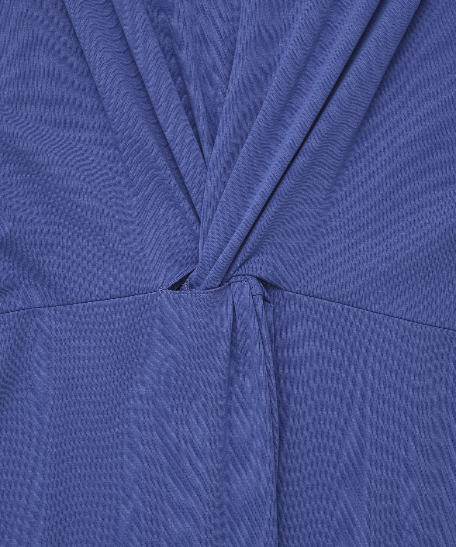 Shoulder Tuck Twist Dress