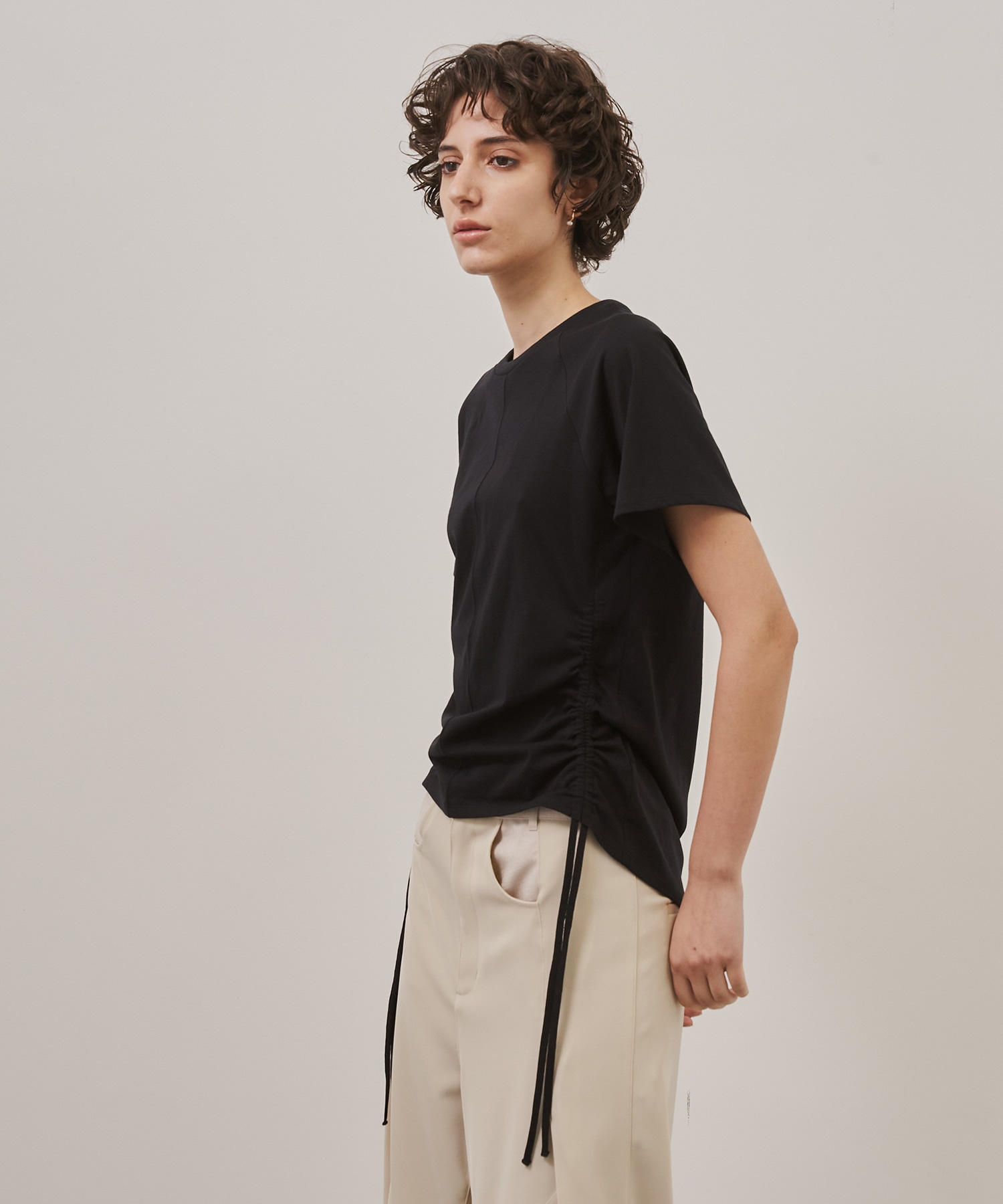 Side Drawstring Tee