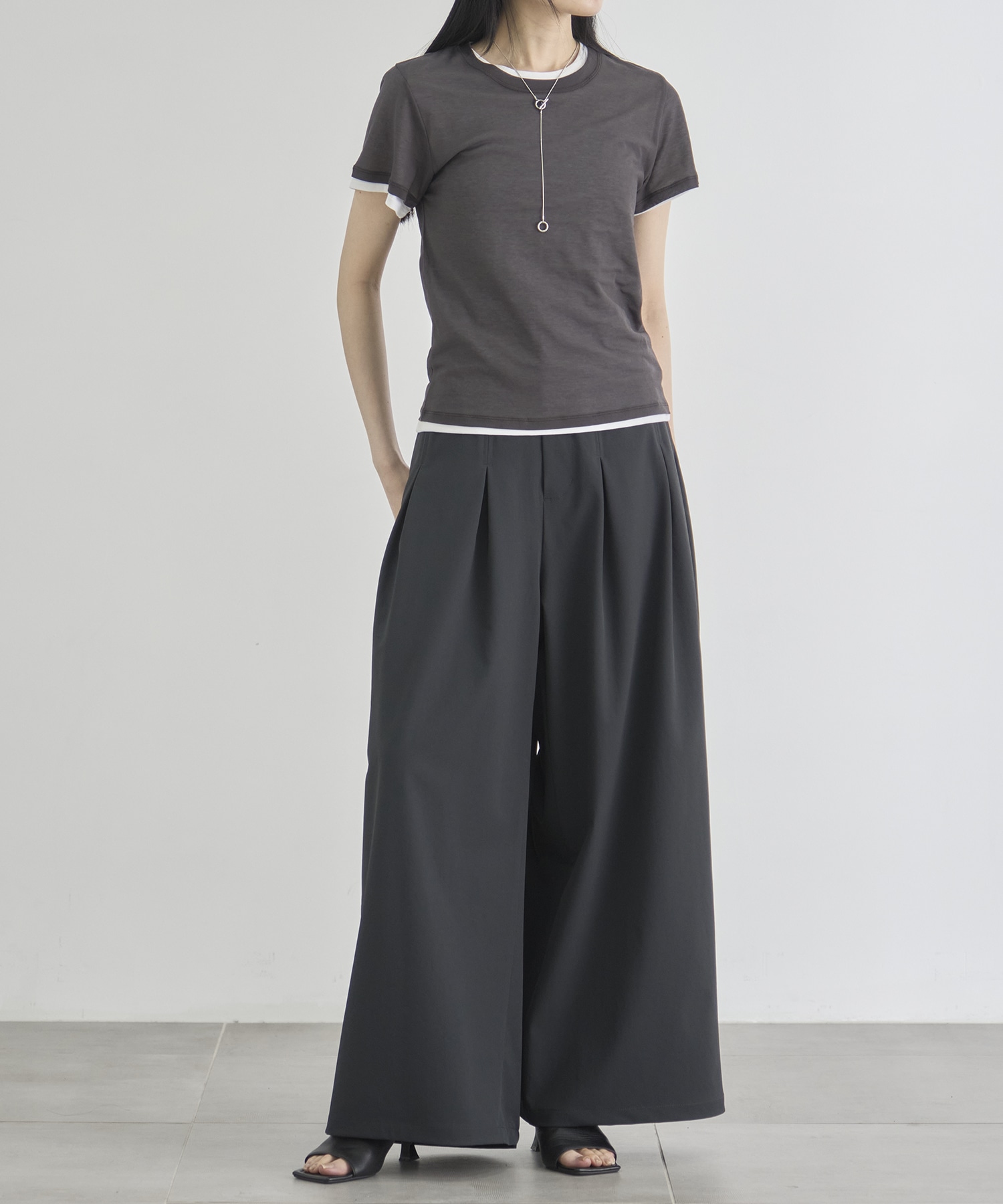 Two Pieces Compact Tee