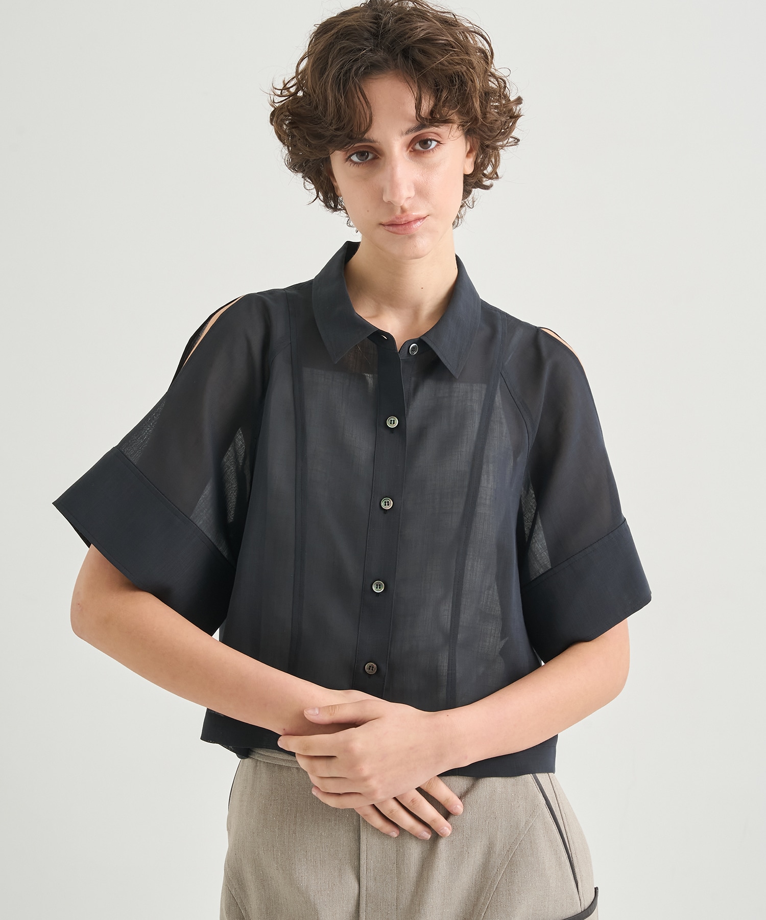 Sheer Short Shirt