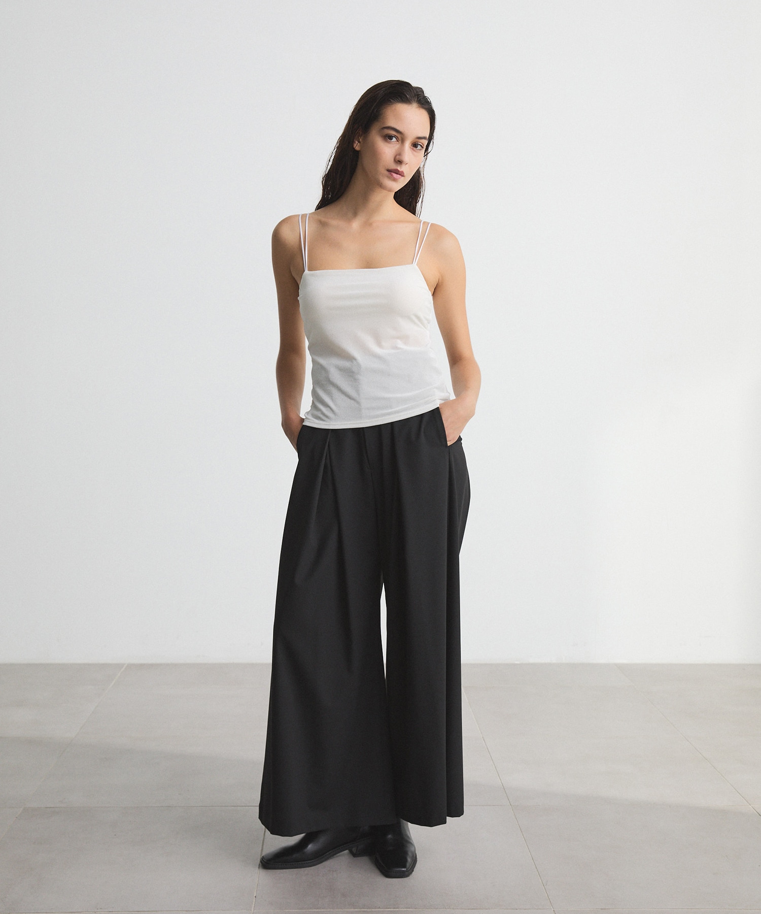 Sheer Velour Camisole