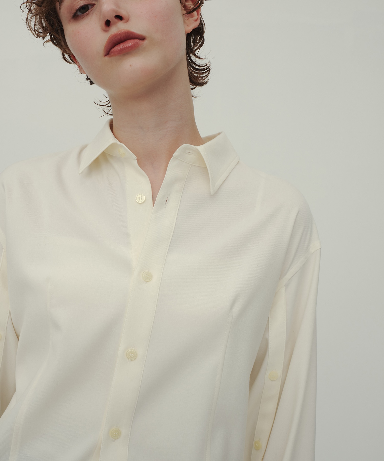 Slit Belt Shirt