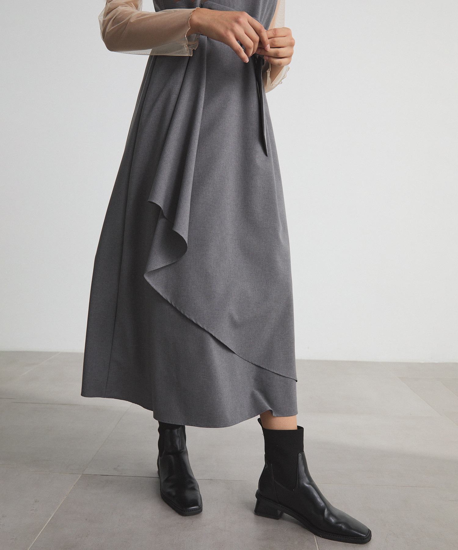 Sheer Docking Dress