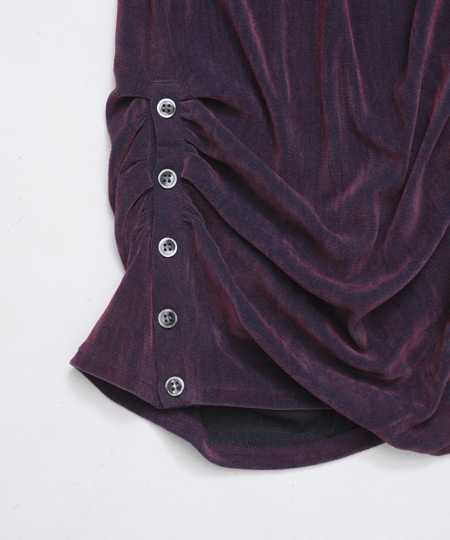 Flocky Tulle Tops