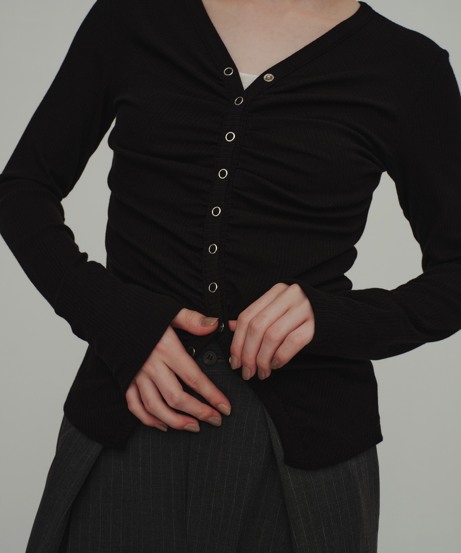 Cashmere Gather Tops