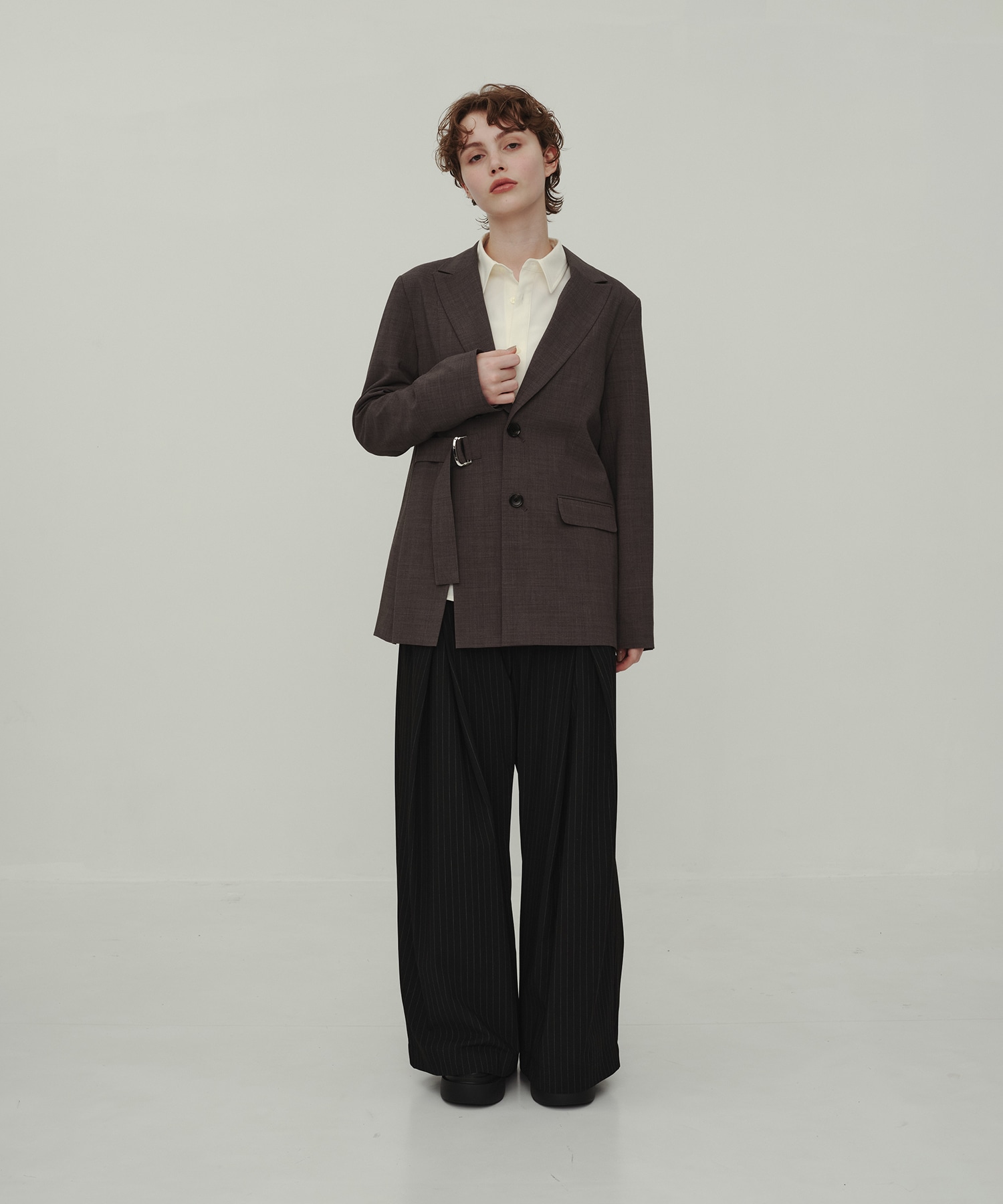 Striped Wide Pants