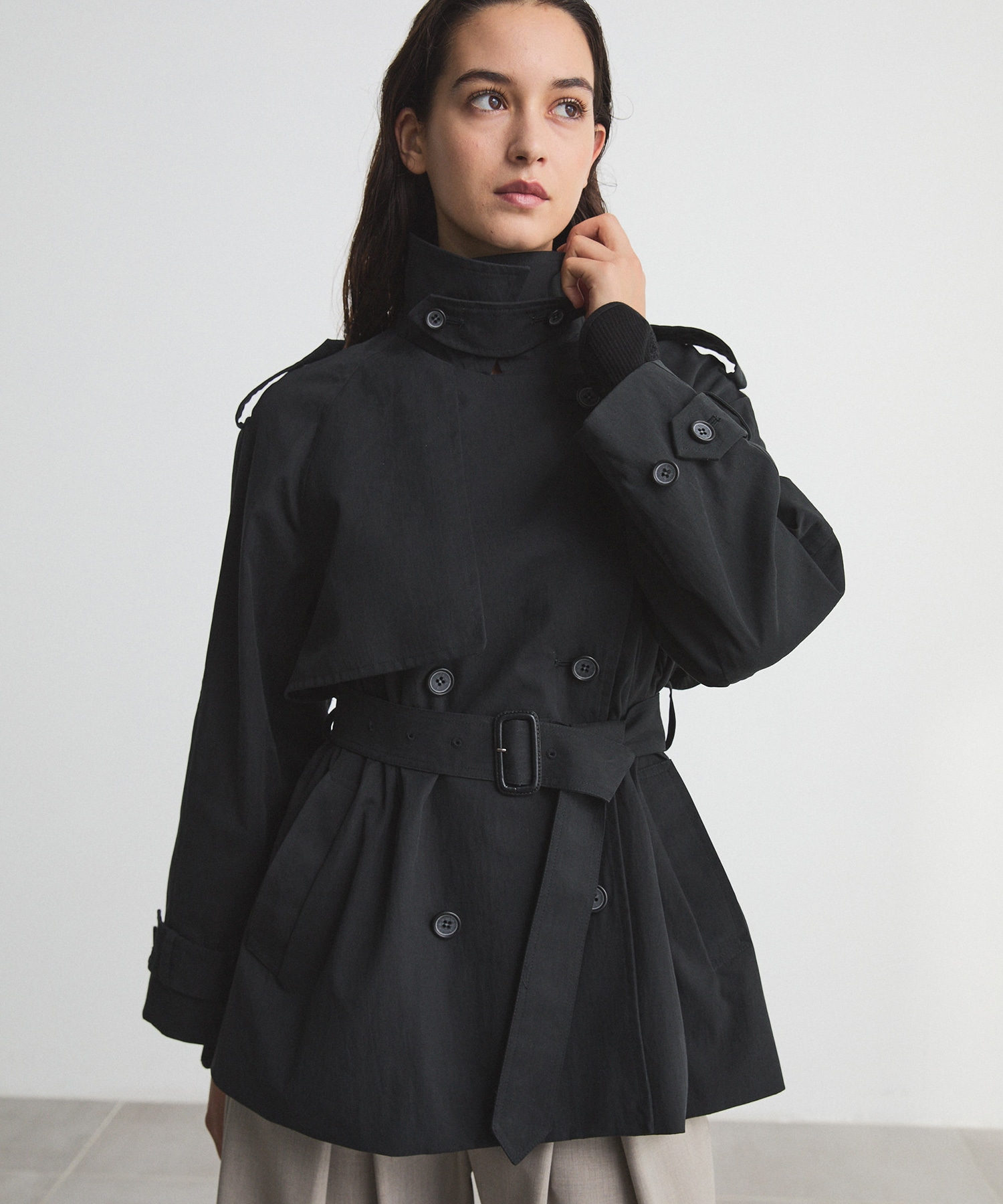 Short Trench Coat